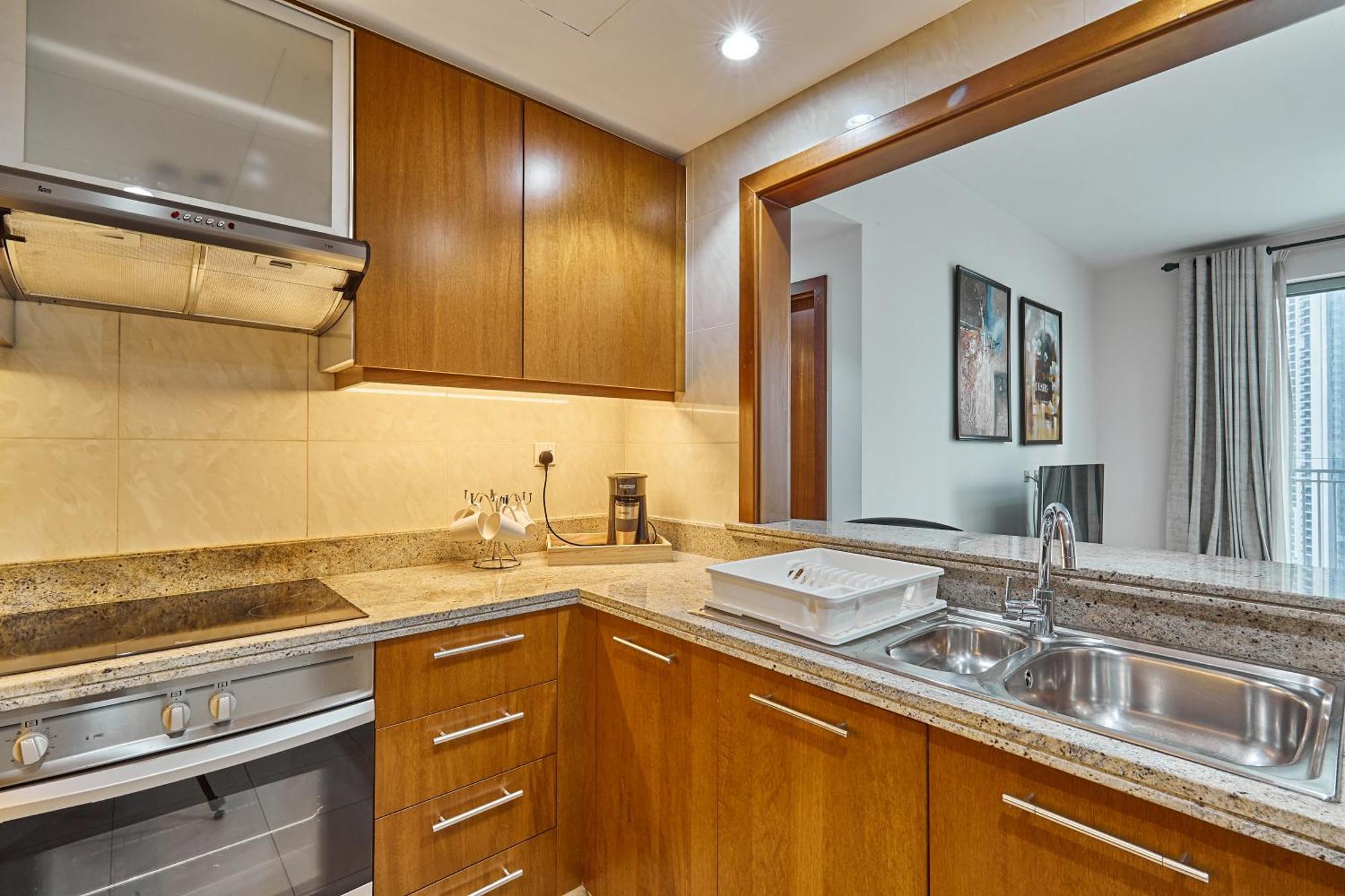 Shukran Homes Lux 1br With Fountains View Apartamento *