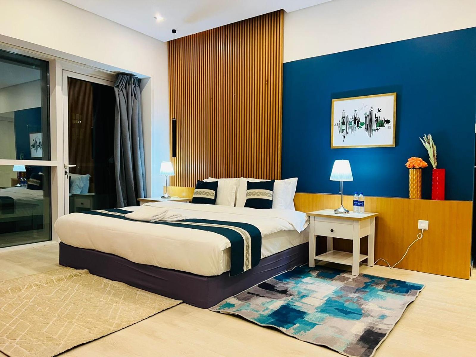 High Floor With Skyline & Burj Khalifa View 3 Bedroom Unit Marina * Dubái