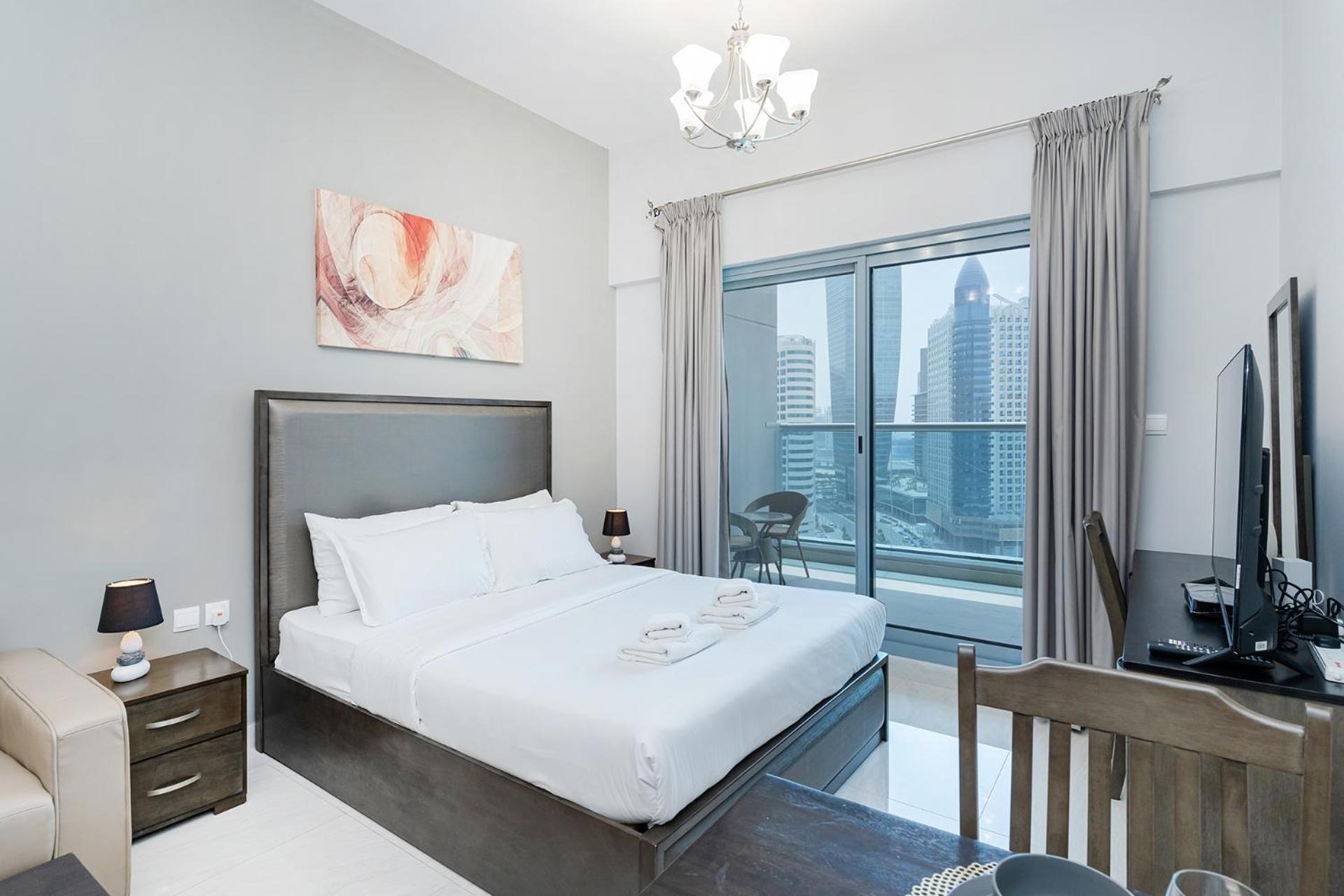 Spacious Studio I Close To Canal Appartement Dubaï