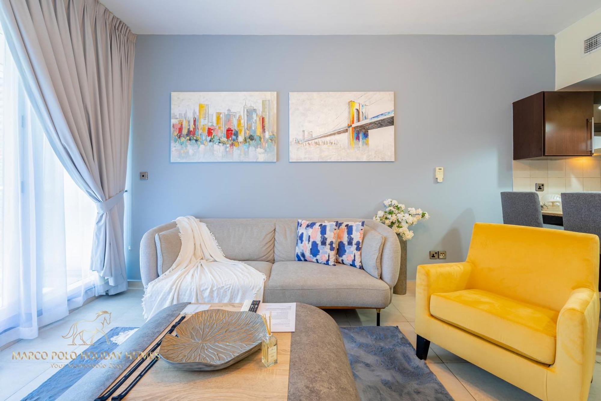 Marco Polo - Striking Views At Jlt , 1 Bedroom 2 Balconies Dubai