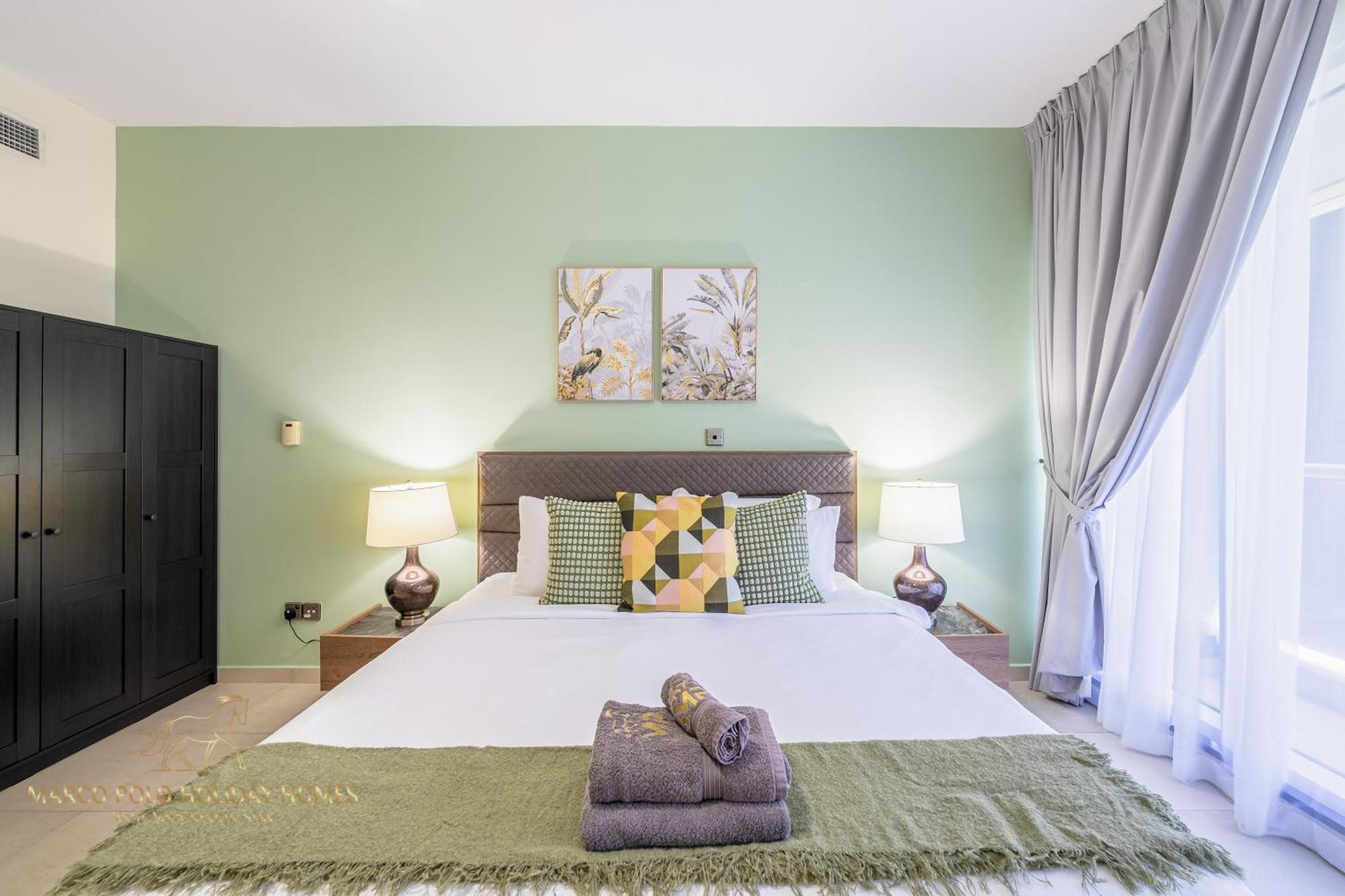 Lejlighed Marco Polo - Striking Views At Jlt , 1 Bedroom 2 Balconies *