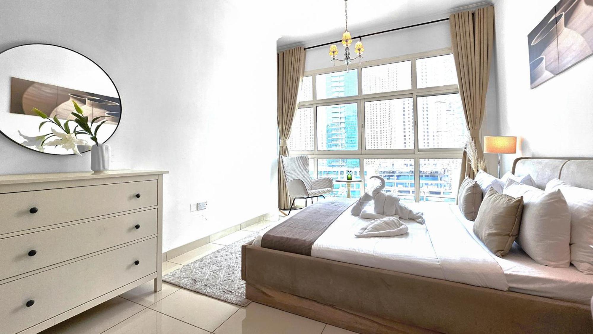 Serene 1br With Stunning Marina Views In Marina - The Atlantic Apartamento Dubai