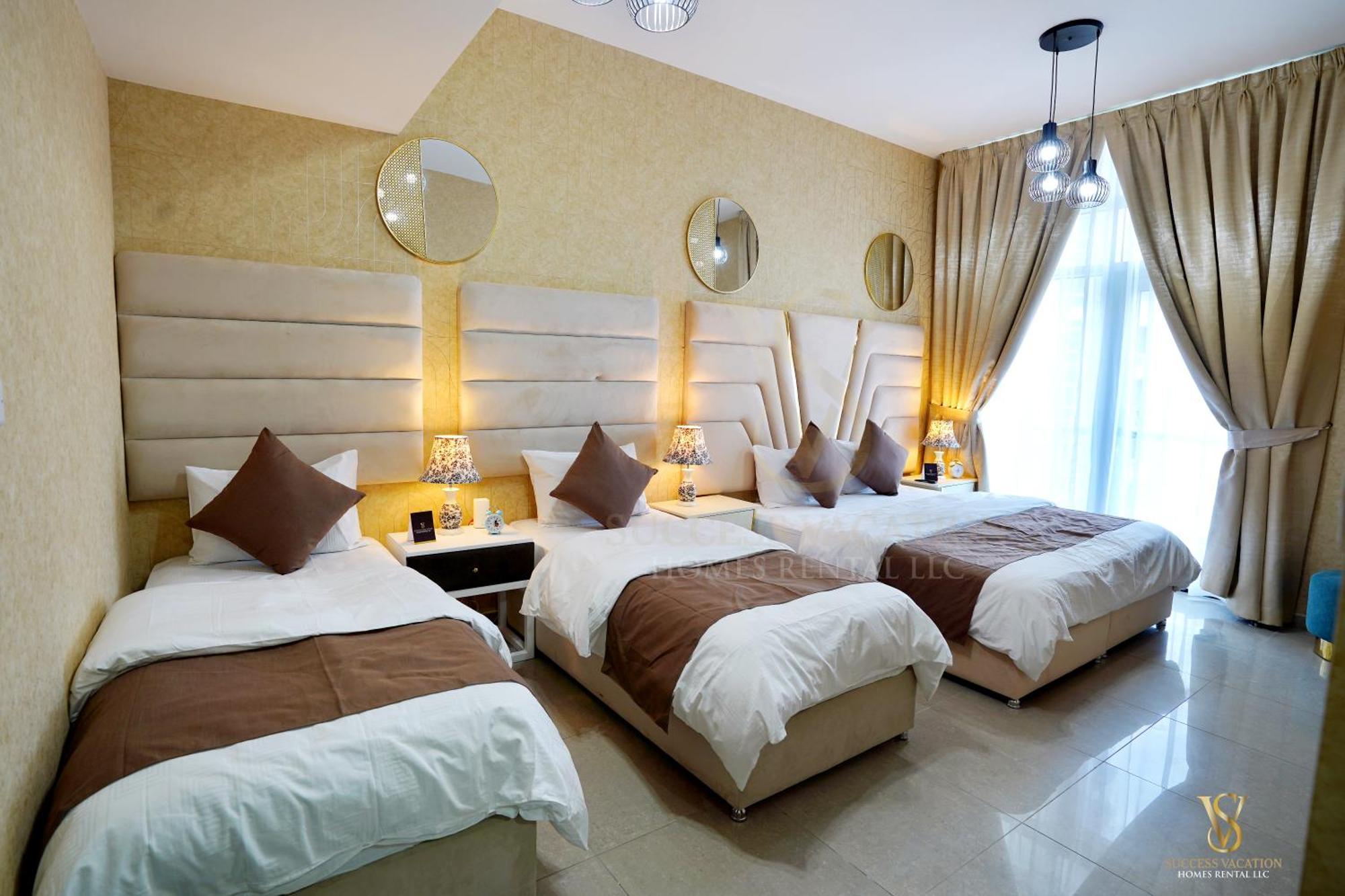 Marina , Success Luxury Apartments, Near Jbr And Metro Station-daily Free Housekeeping Included * Dubái