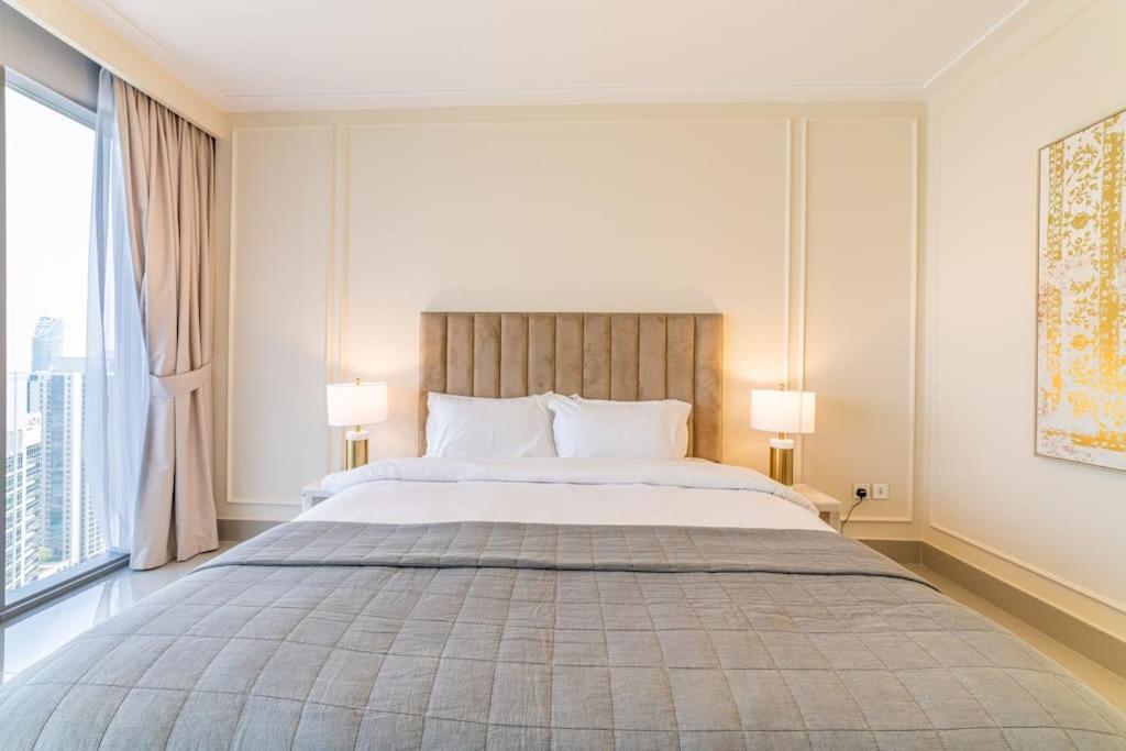 First Class 3br With Full Burj Khalifa And Fountain View * Dubái
