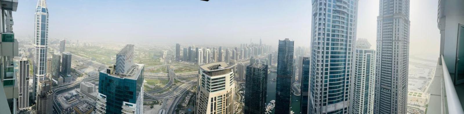 Apartamento High Floor With Skyline & Burj Khalifa View 3 Bedroom Unit Marina Dubái