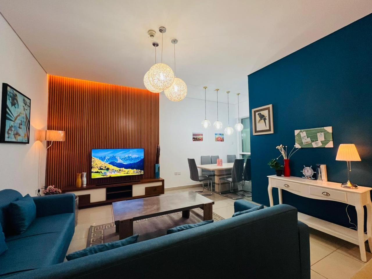 High Floor With Skyline & Burj Khalifa View 3 Bedroom Unit Marina Apartamento Dubái