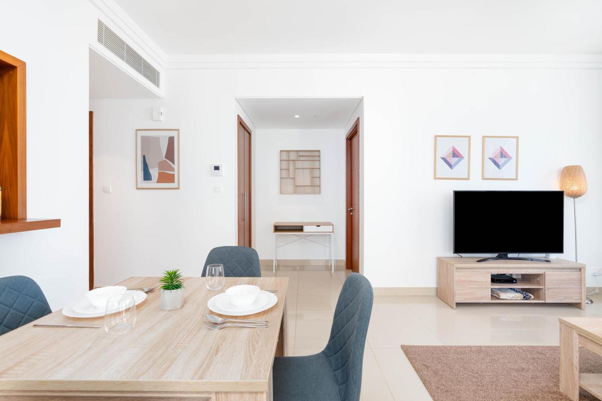 Unified Vacation Homes-1 Bed Apt With Stunning View-high Floor-free Pool Gym Apartamento *