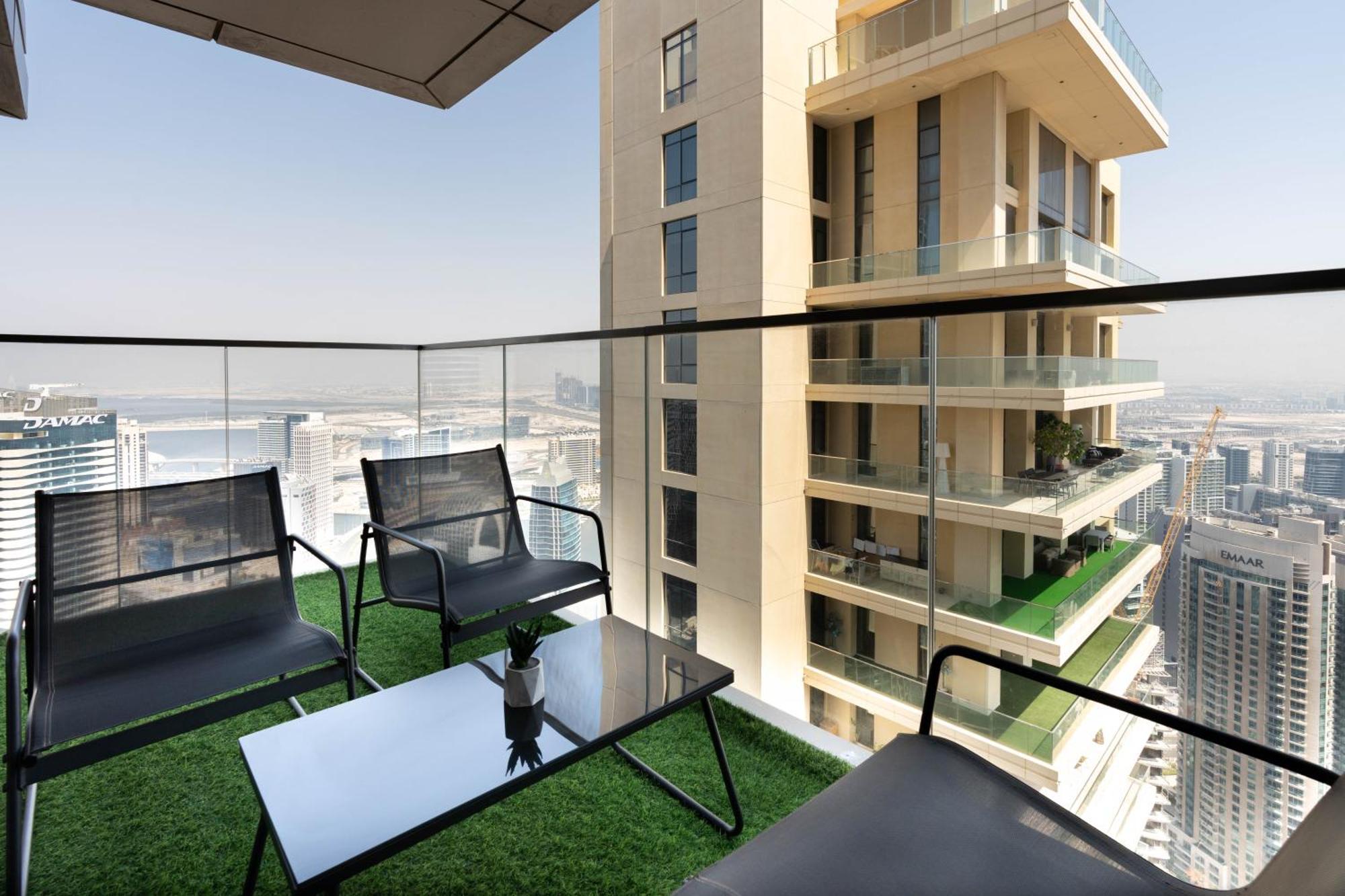 Unified Vacation Homes-1 Bed Apt With Stunning View-high Floor-free Pool Gym Apartamento Dubái