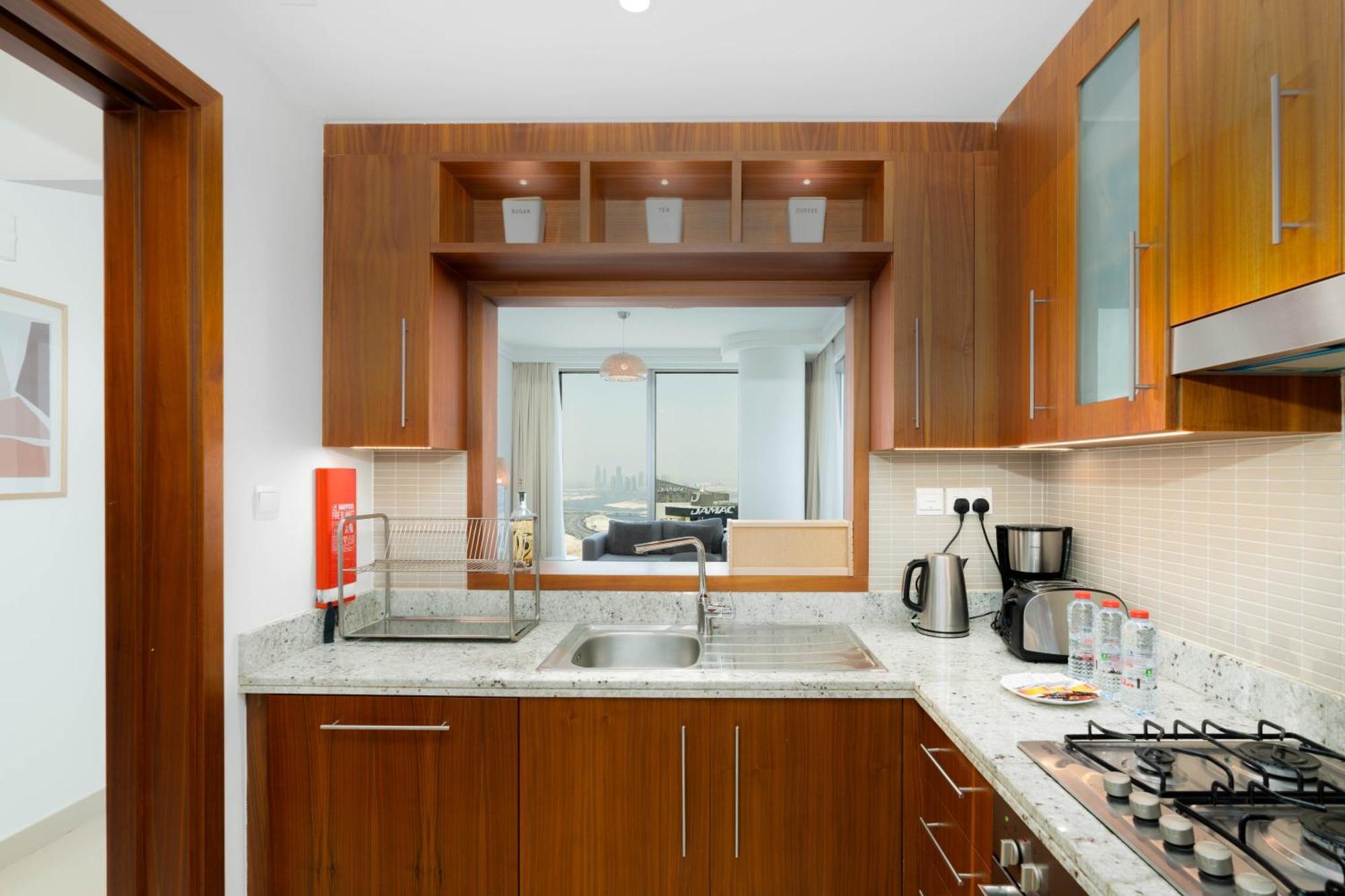 Unified Vacation Homes-1 Bed Apt With Stunning View-high Floor-free Pool Gym Apartamento