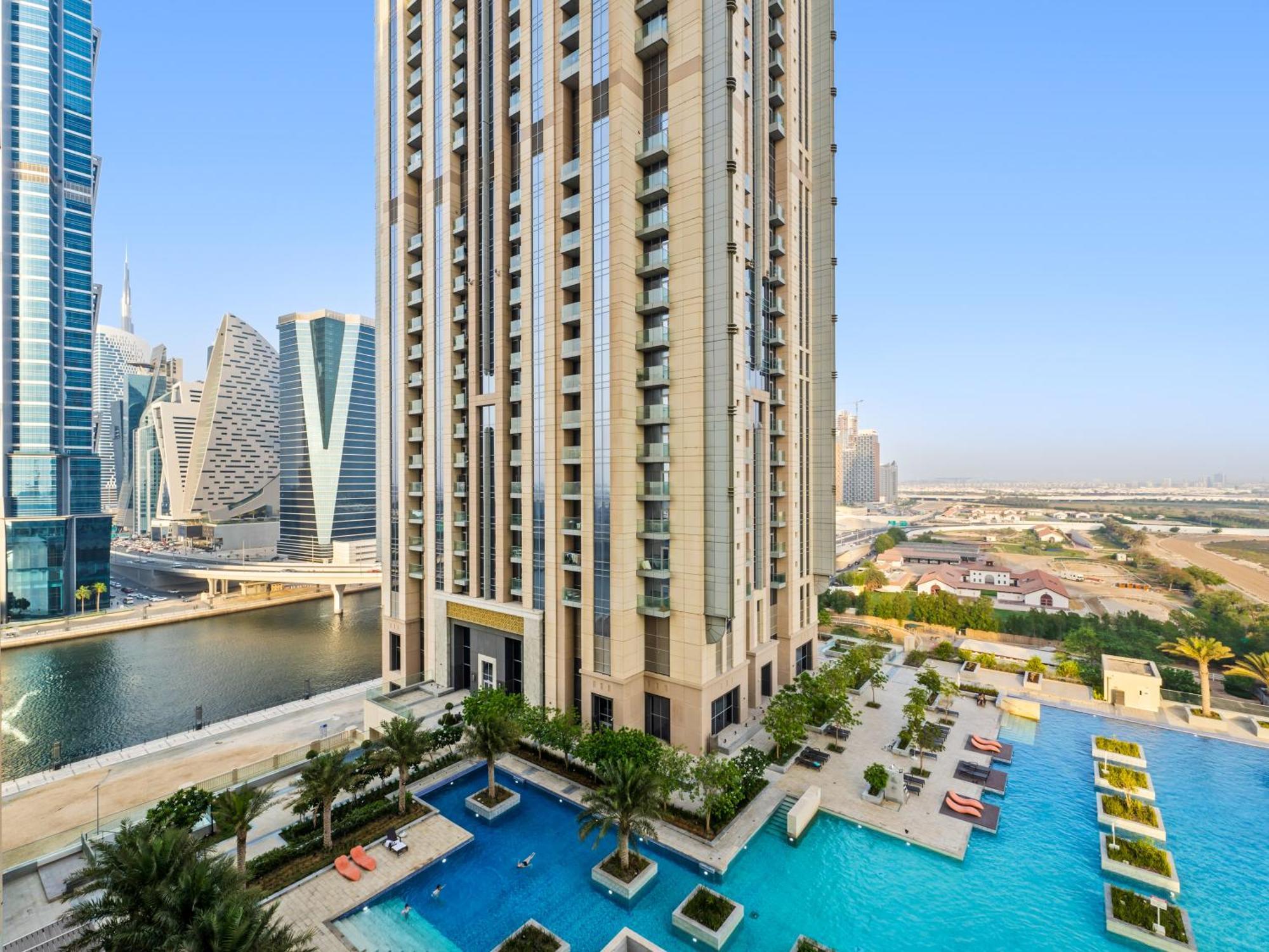 Modern With Partial Canal And Pool View