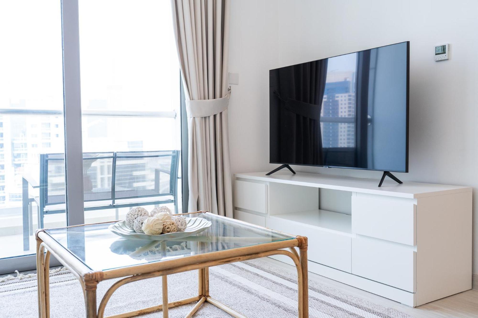 Appartement Seaside Serenity Stylish Marine-themed *