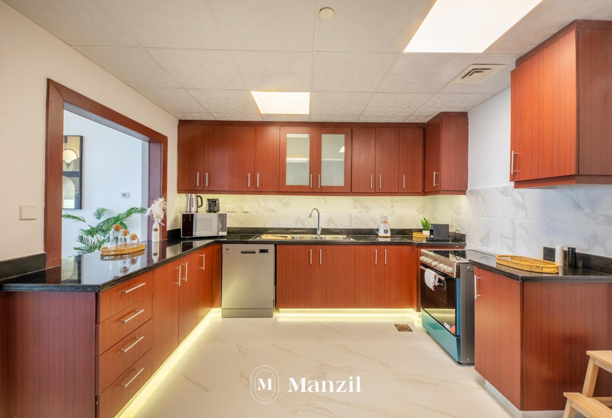 Manzil - Lavish 3br In Jbr With Sea Views And 5 Min Walk To Lejlighed