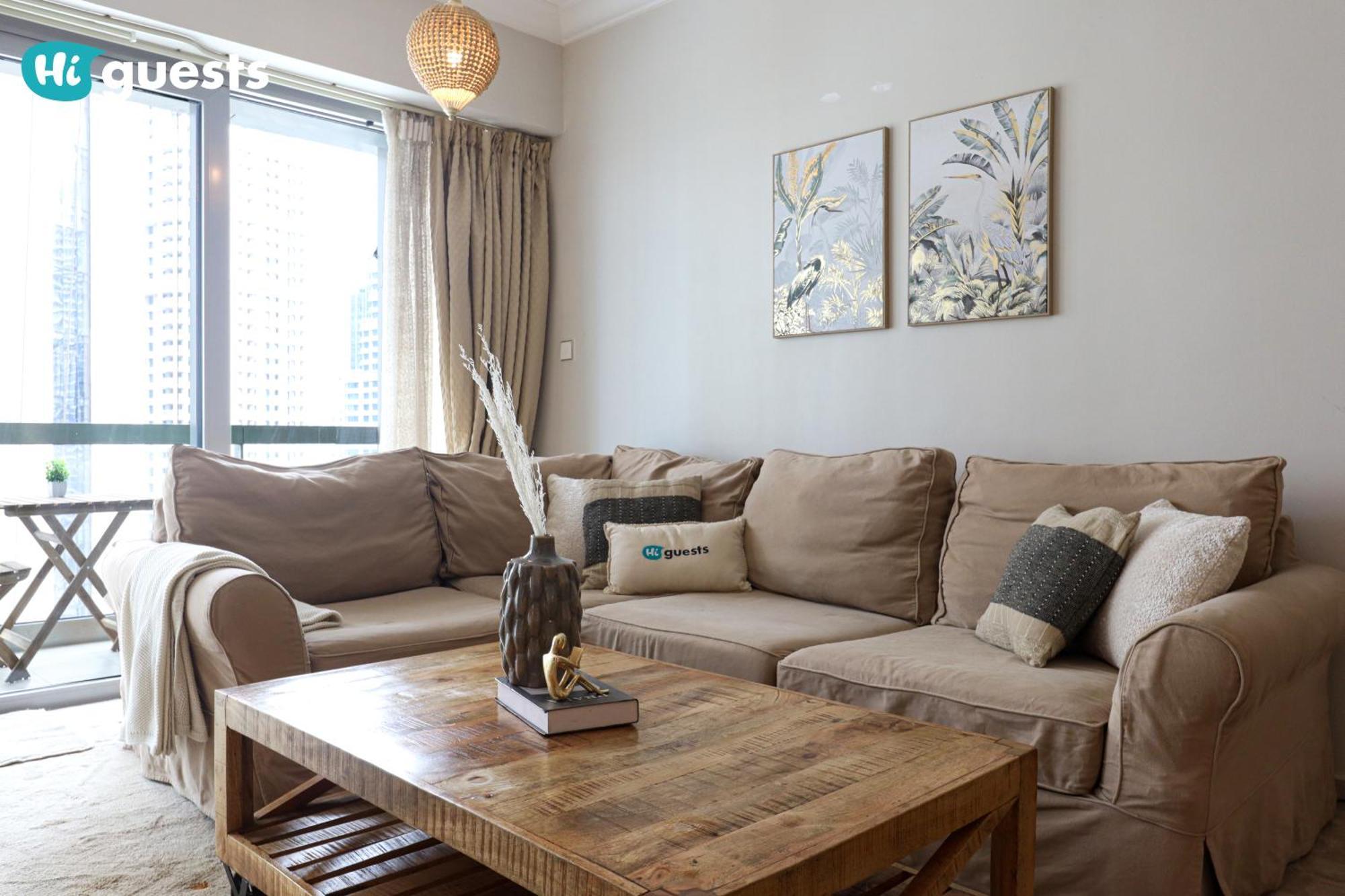 Higuests - Royal 2br With Balcony Near Burj Khalifa * Dubái
