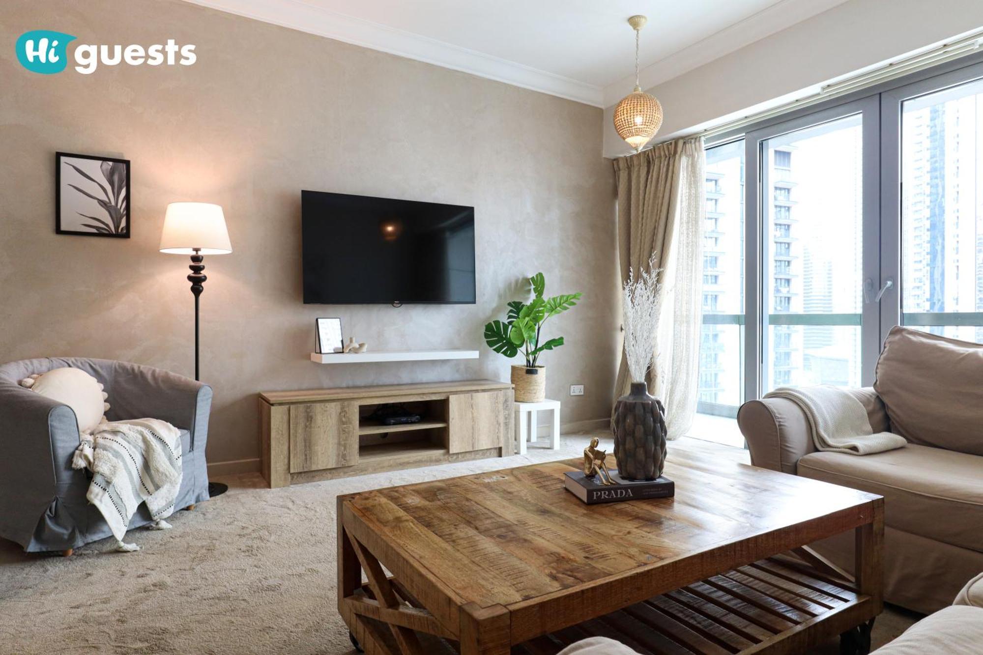 Higuests - Royal 2br With Balcony Near Burj Khalifa Apartamento