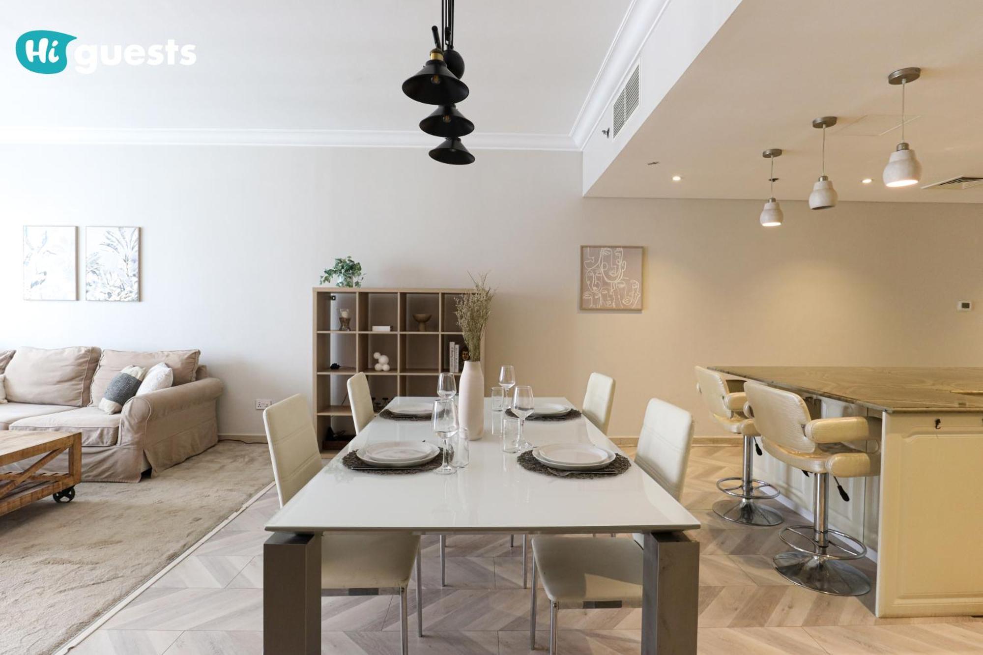 Higuests - Royal 2br With Balcony Near Burj Khalifa * Dubái