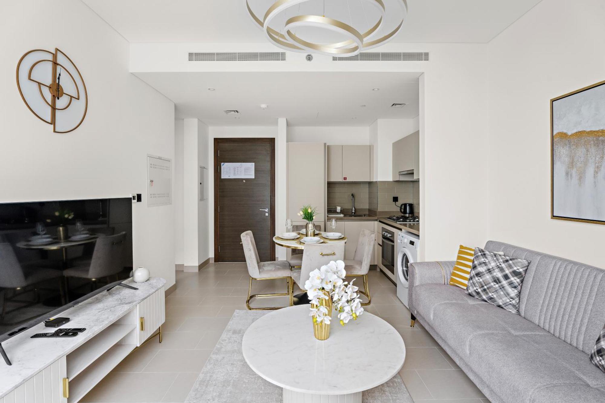 Cozy 1 Bedroom In Sobha Creek Vista * Dubai
