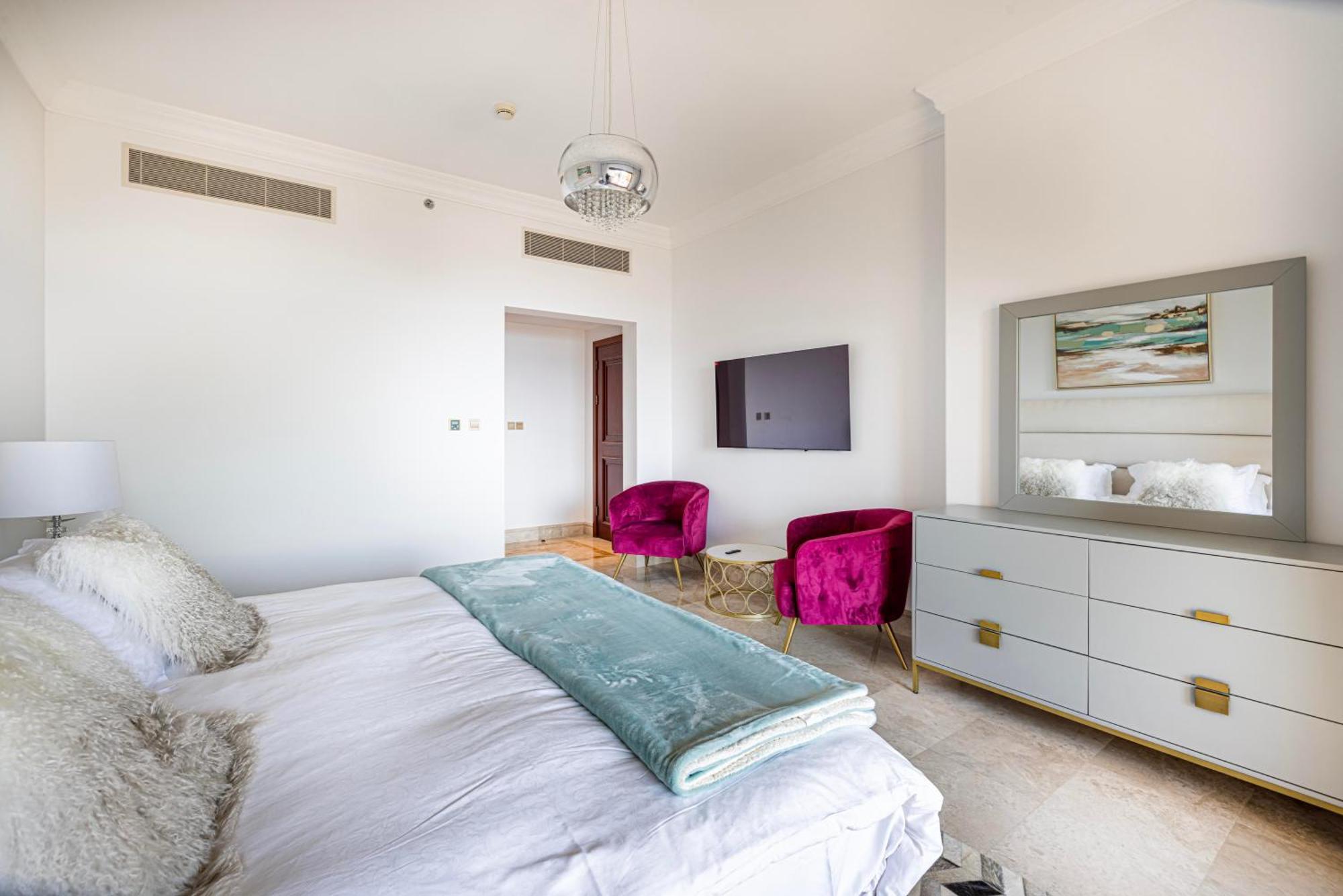 Fairmont North 2br Full Sea View Lägenhet Dubai
