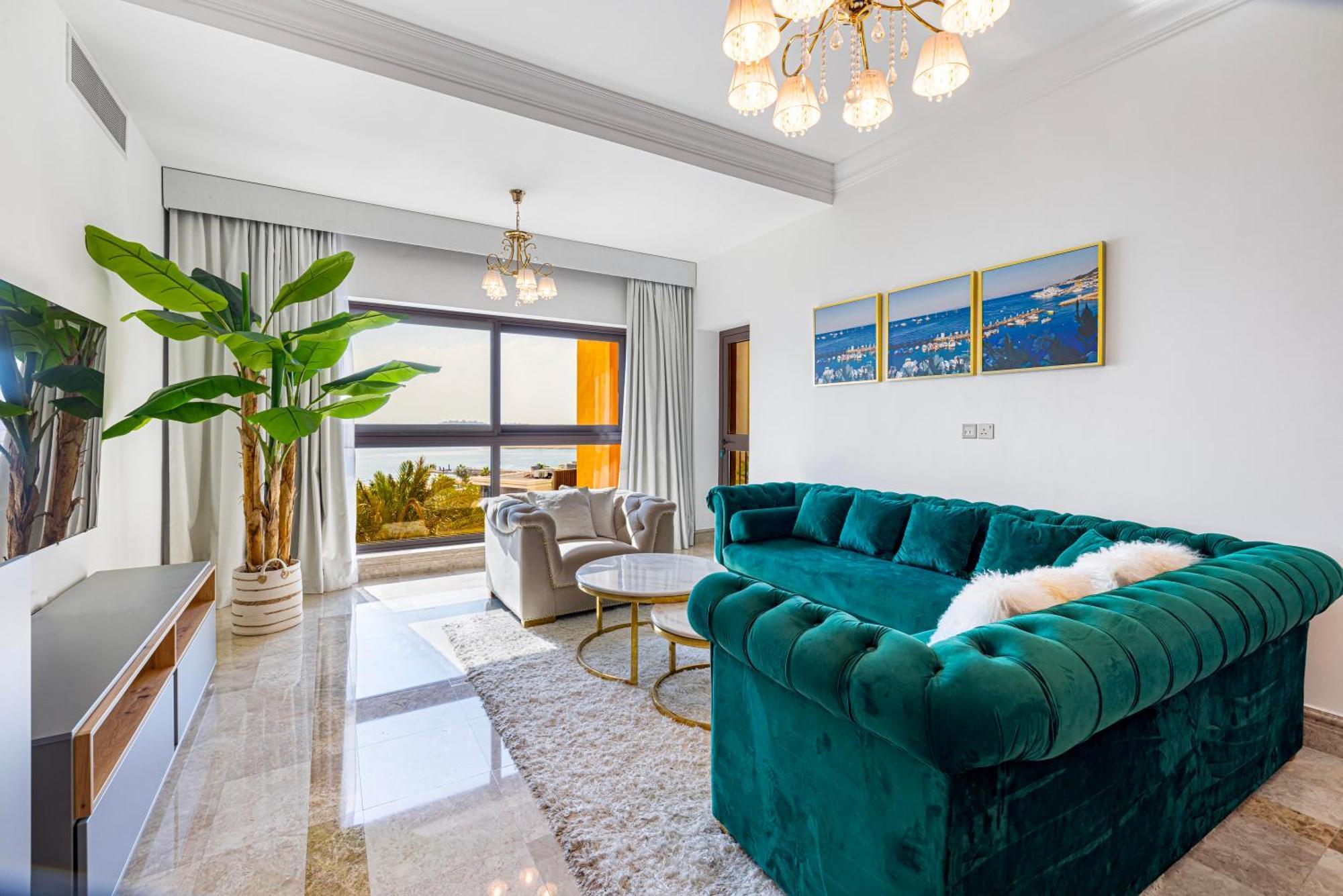 Lägenhet Fairmont North 2br Full Sea View Dubai