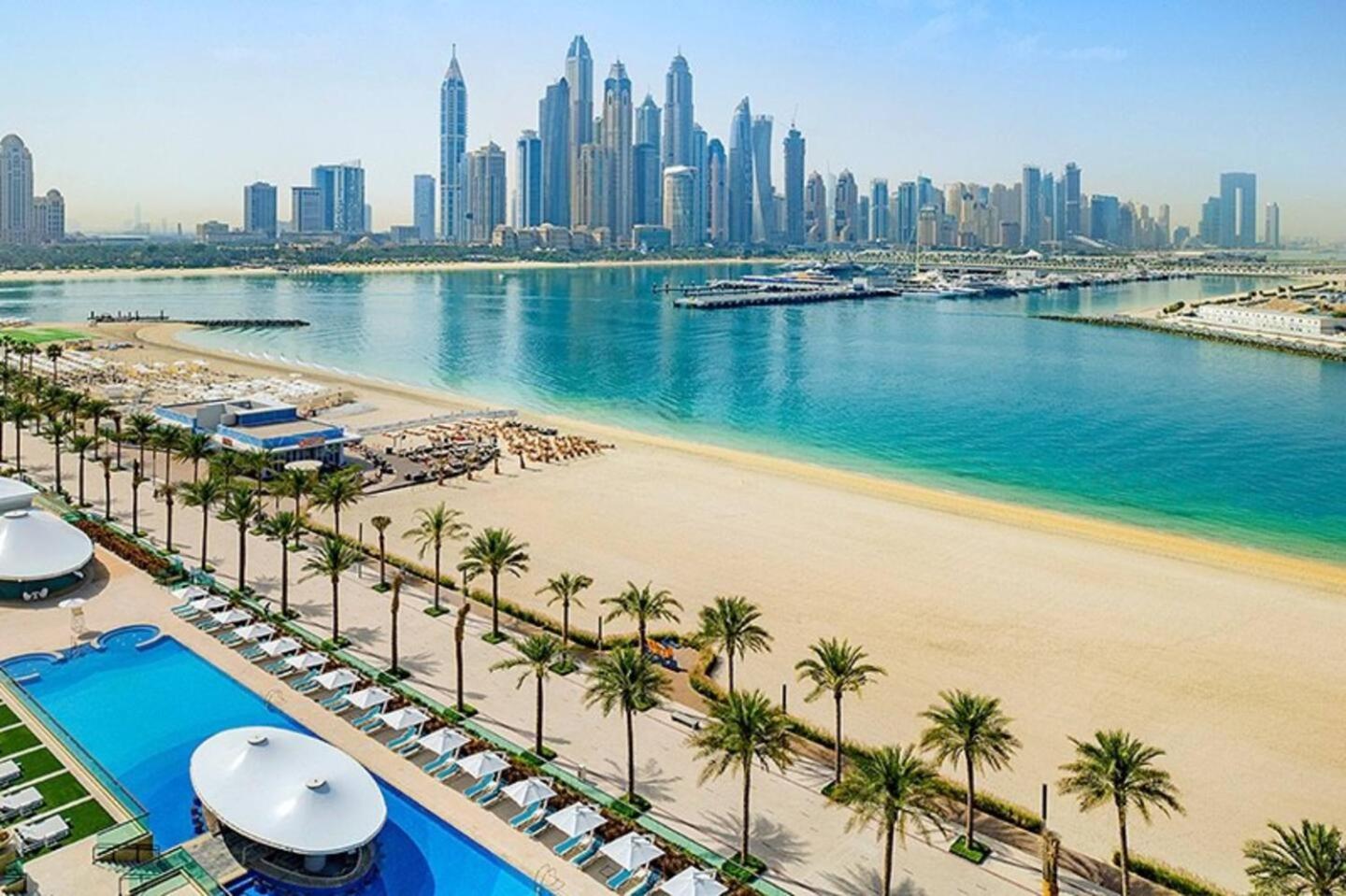 Luxury 5 Star In Seven Residences West Beach Palm Jumeirah With Sea View, Private Beach, Rooftop Pool Appartement Dubai