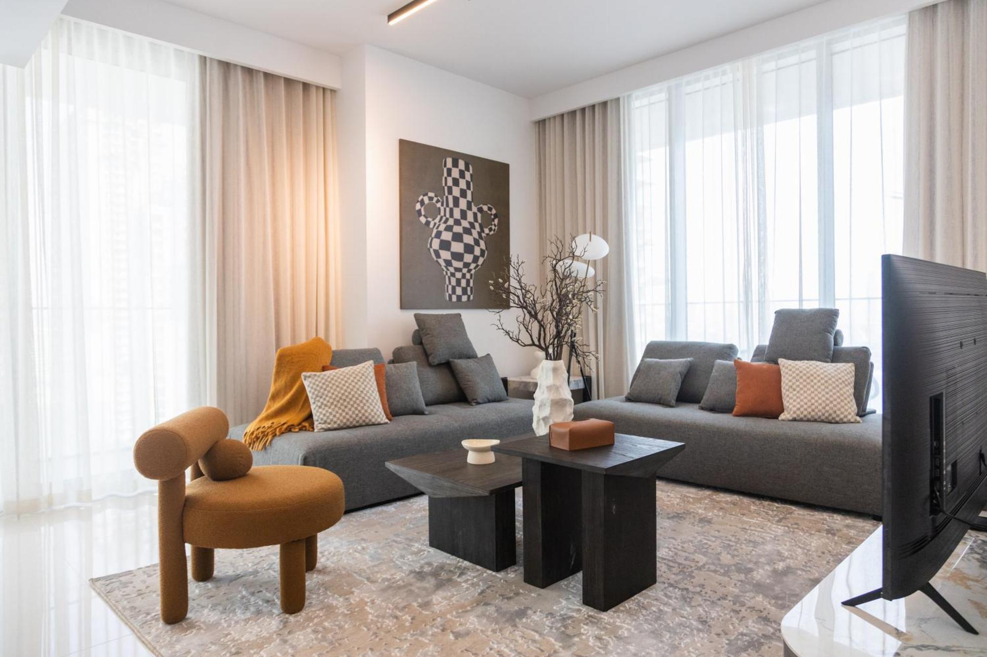 Beachfront Elegant 2bd With Breathtaking Views -15ab01 Appartement Dubaï