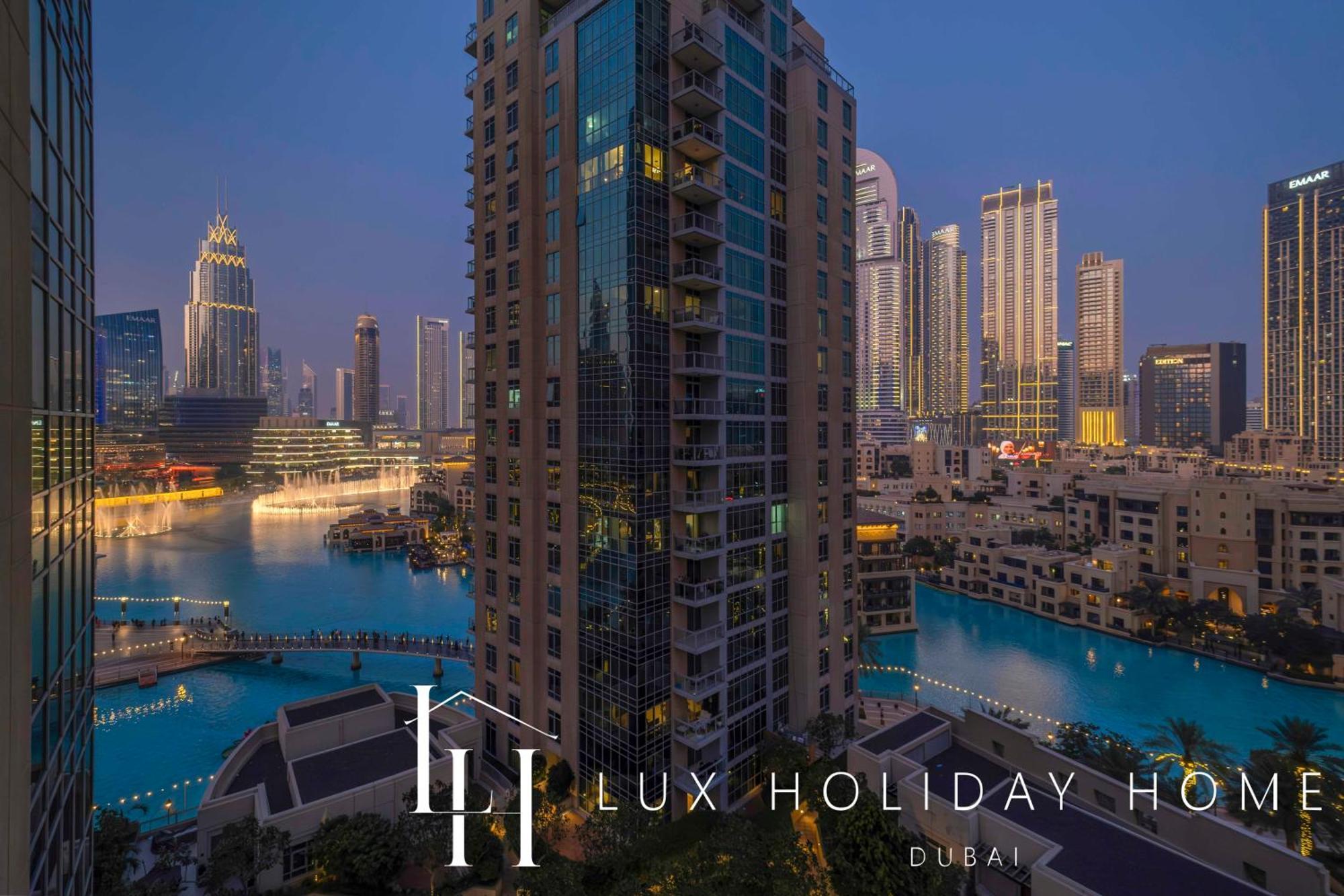 Appartement Lux The Stunning Fountain View Dubaï