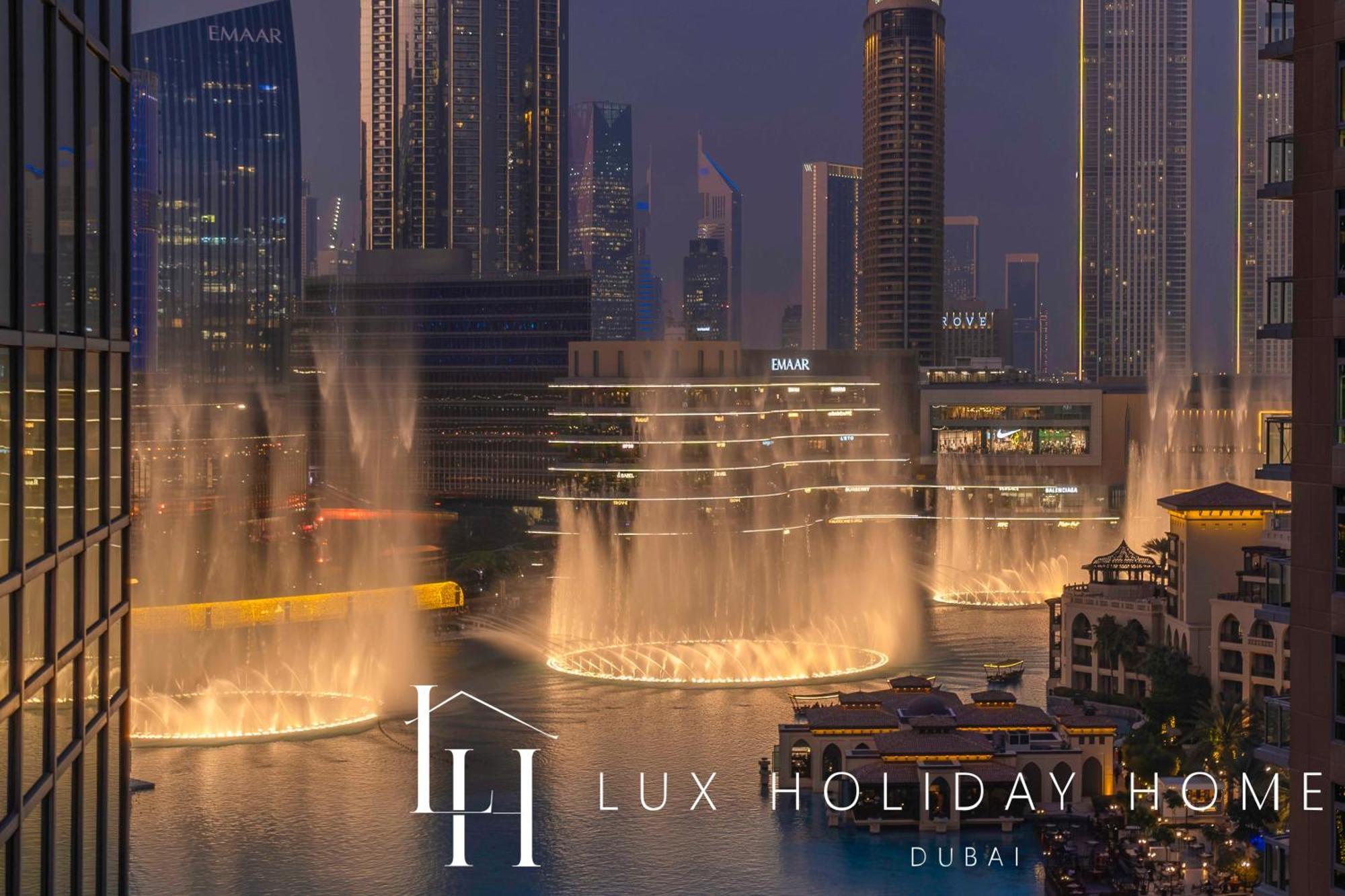 Lux The Stunning Fountain View Appartement Dubaï