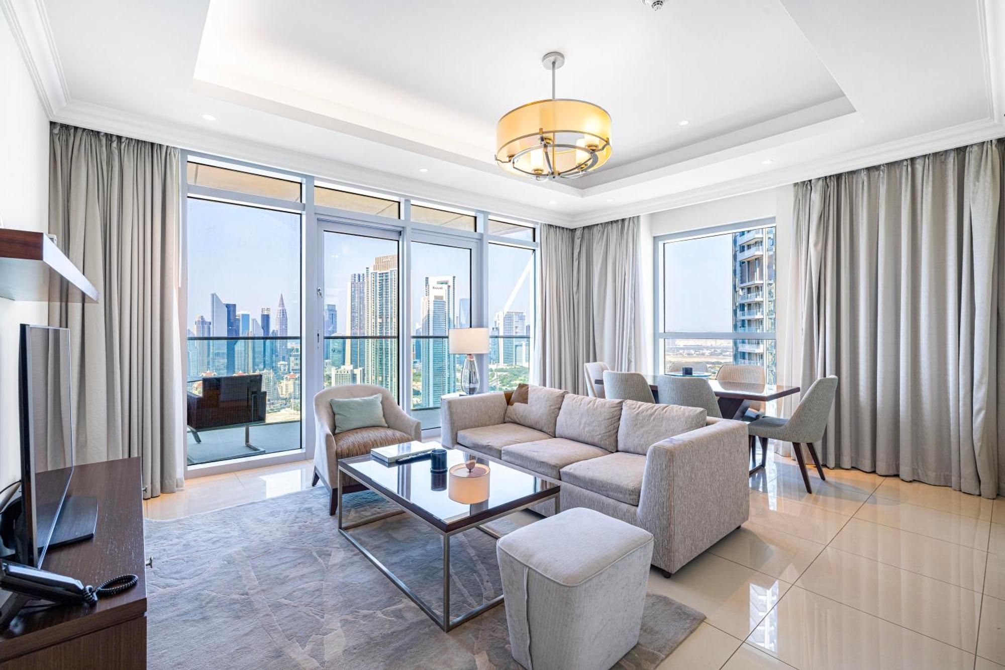 The Address Fountain Views 2 Bedroom With Burj Khalifa View And Access To Mall Apartament *