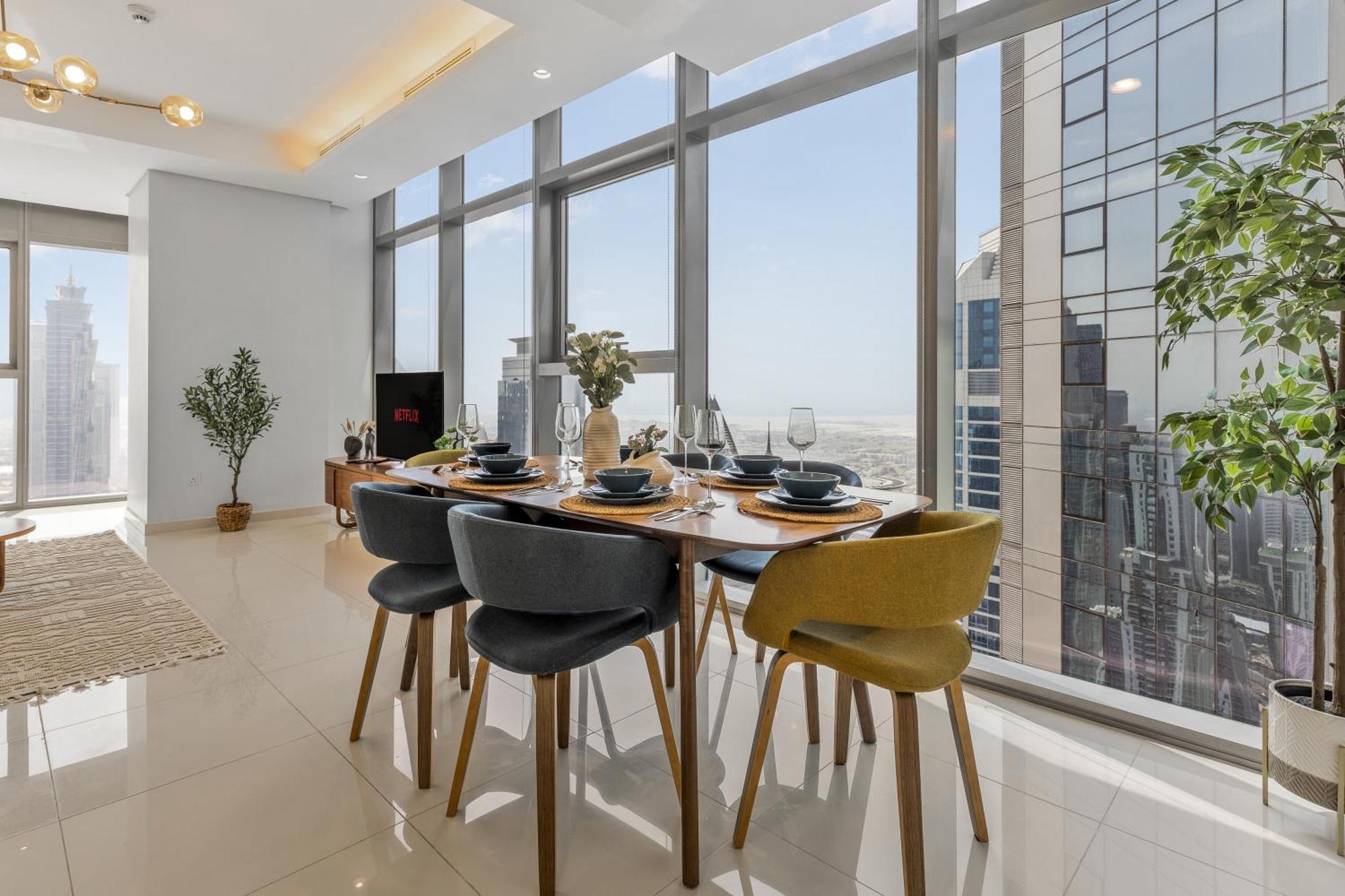 High Floor Burj Khalifa & Sea View With Stunning Infinity Pool Apartament *