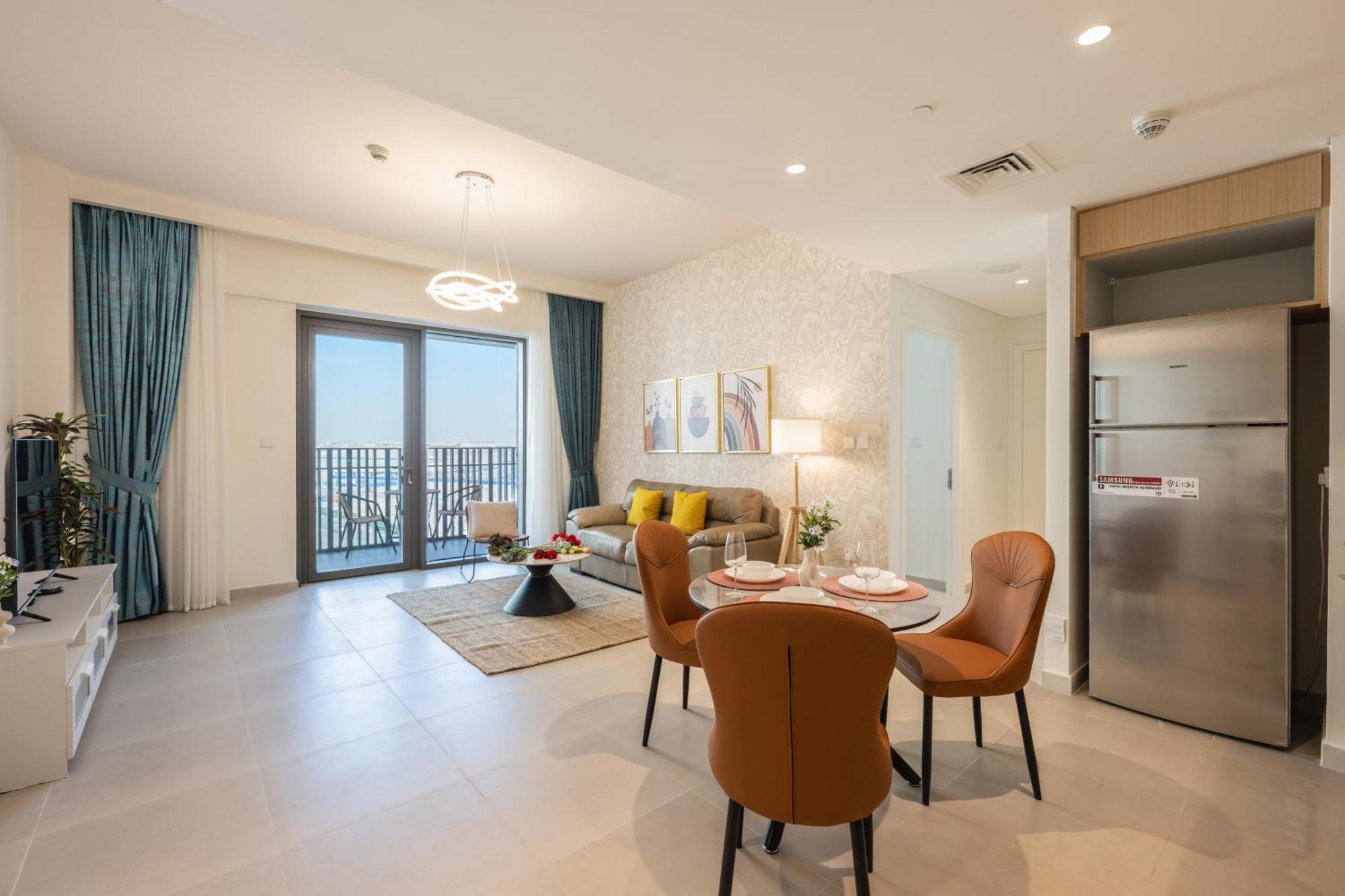 Cozy 1br In Creek Summer 3mins Walk To The - 508 * Dubaï