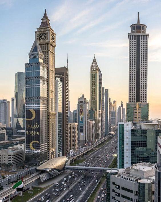 Blue Tower Building Dubai