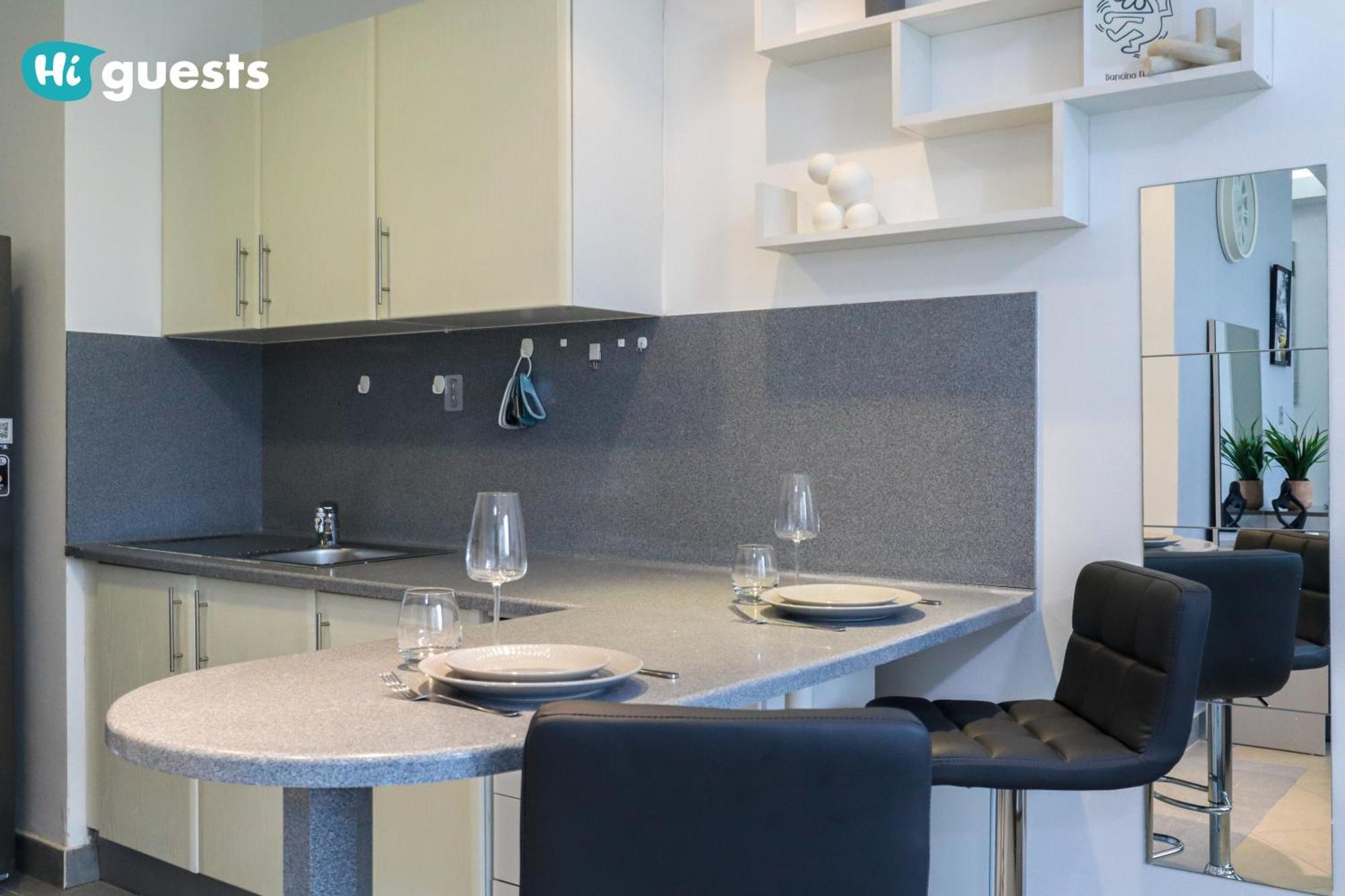 Higuests - Chic At Madison Residency Close Metro Apartamento *