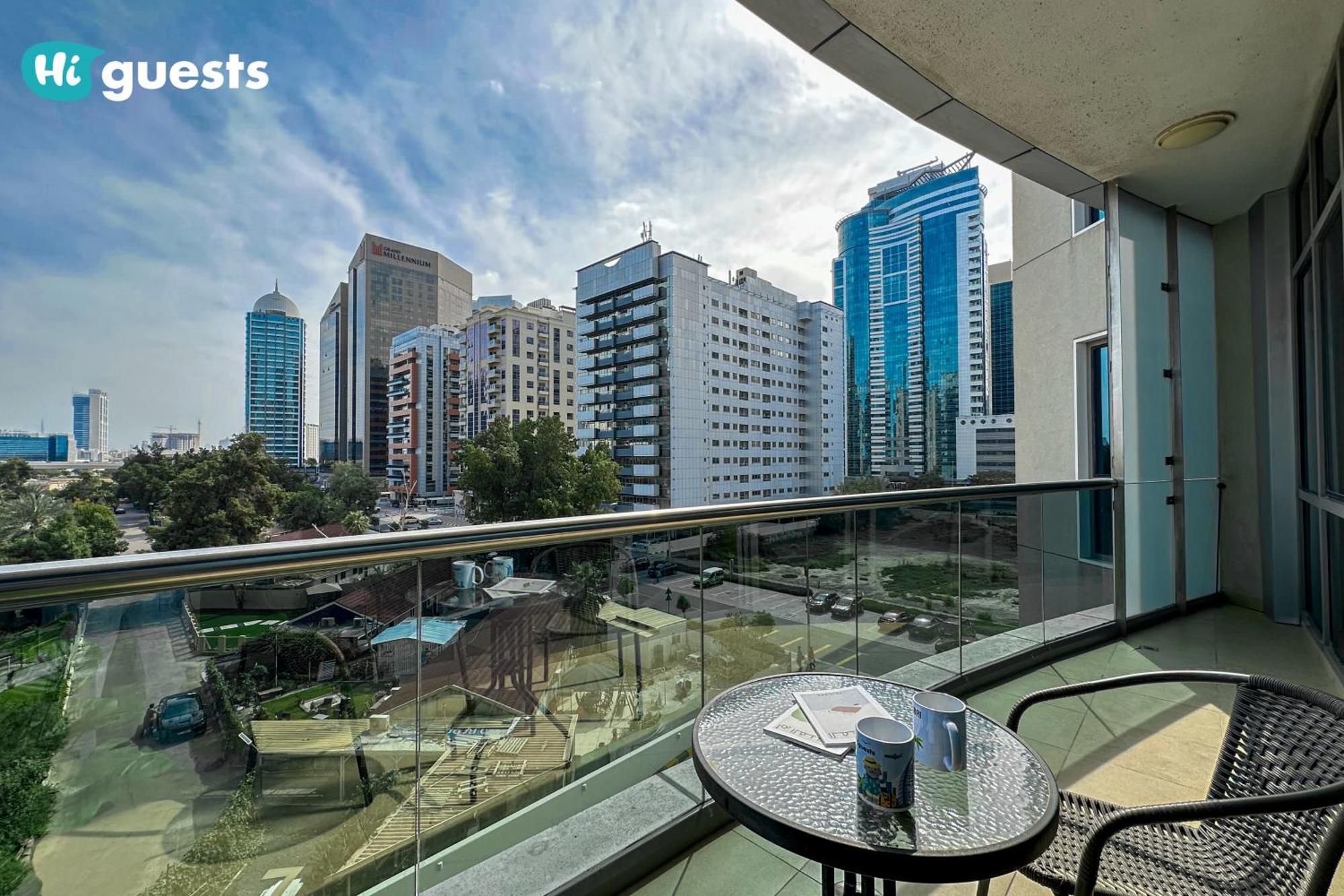 Higuests - Chic At Madison Residency Close Metro Dubaï