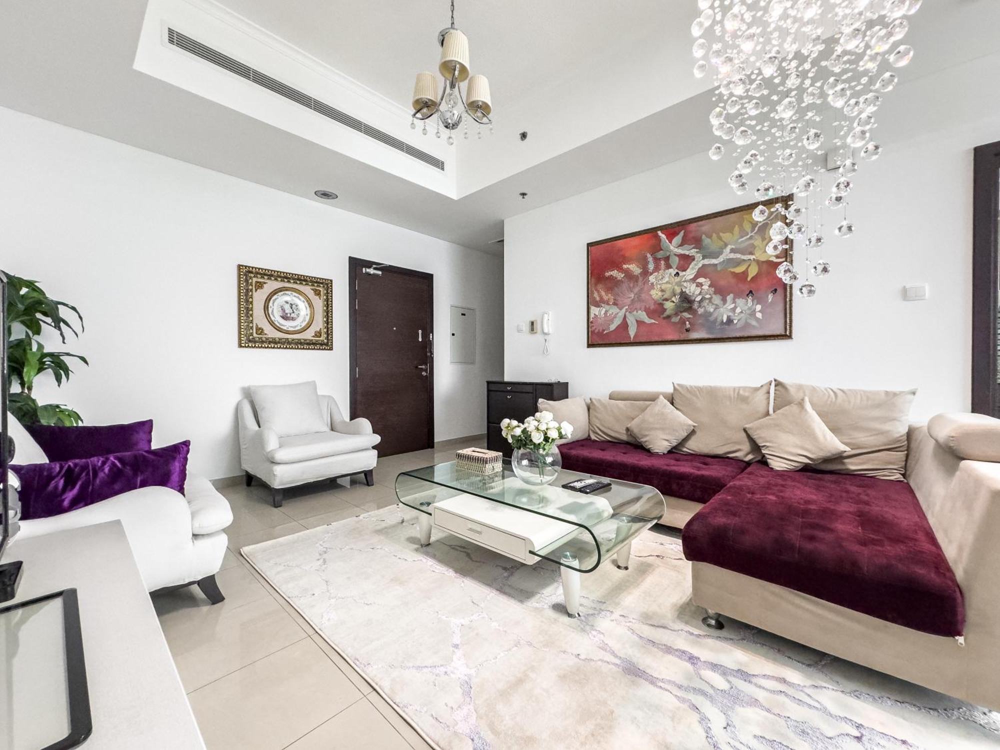 Marina & Palm View - High Floor 2br Near Jbr Appartement Dubaï