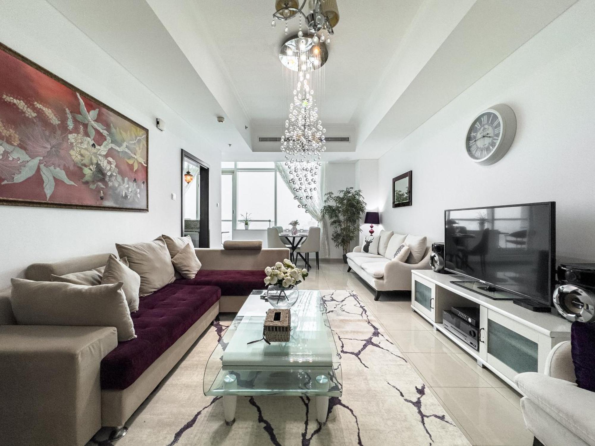 Marina & Palm View - High Floor 2br Near Jbr Dubaï