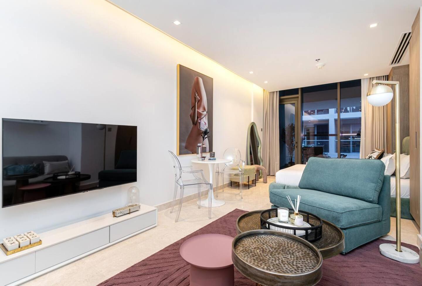 Appartement Luxury Studio! Walk To Burj Khalifa Sleeps 3! Dubaï