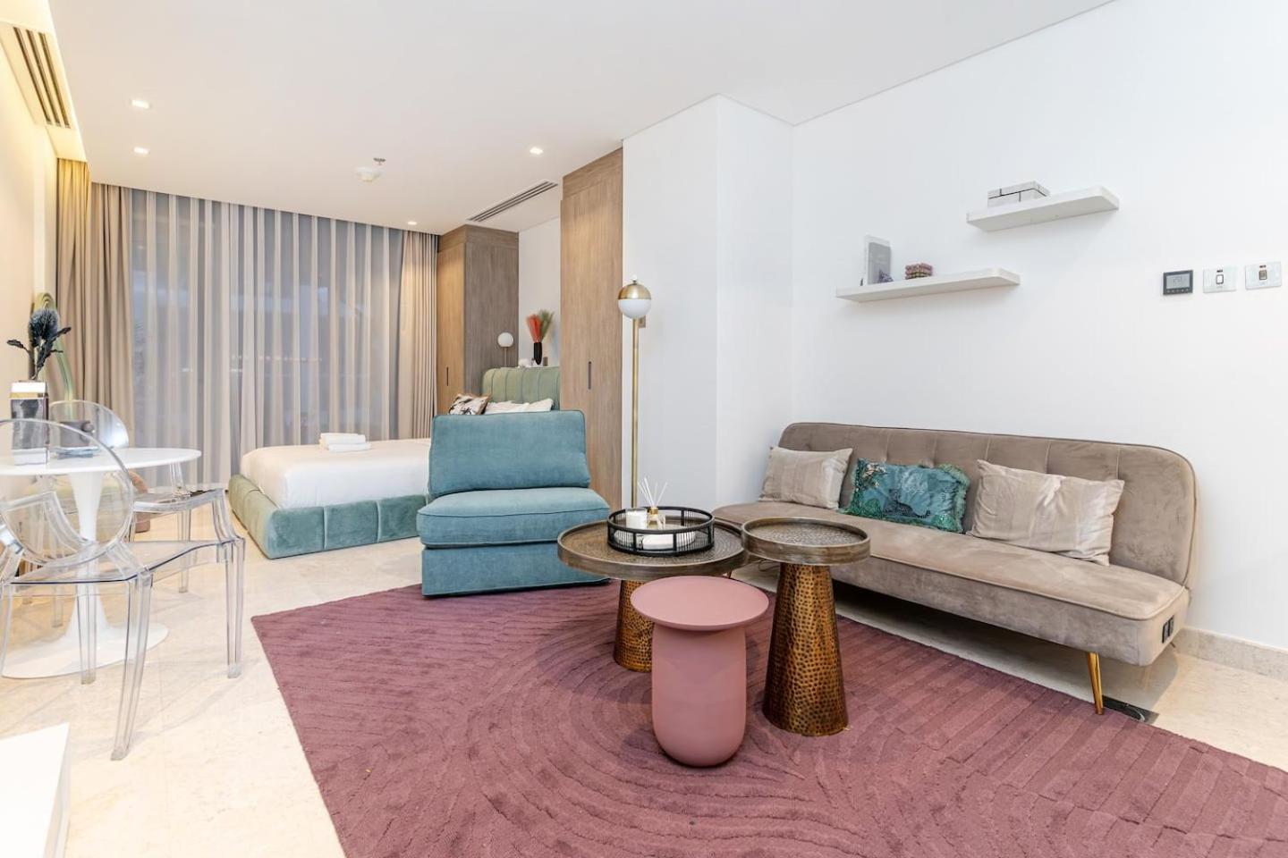 Luxury Studio! Walk To Burj Khalifa Sleeps 3! Appartement *