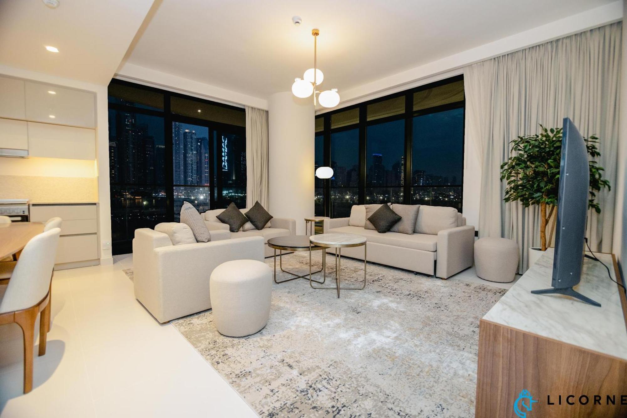 Seascape Sanctuary - 3 And A Half Br Beachfront Bliss - Marina Vista Tower 1 * Dubái