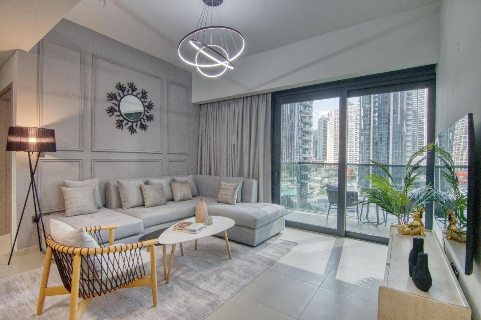 Full Burj Khalifa View - Two Balconies Apartment *