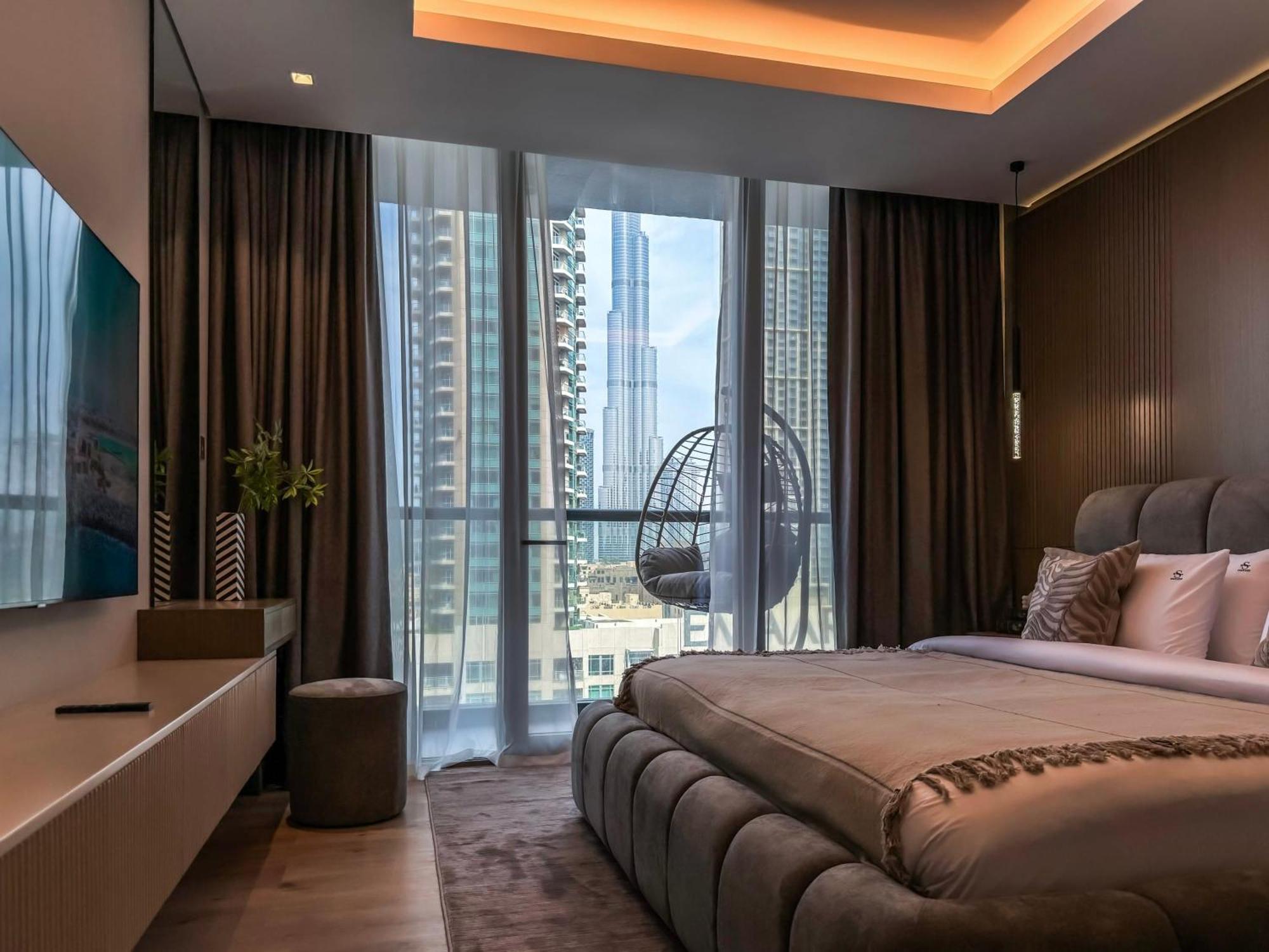 Majestic 2br Haven With Burj Khalifa View Appartement