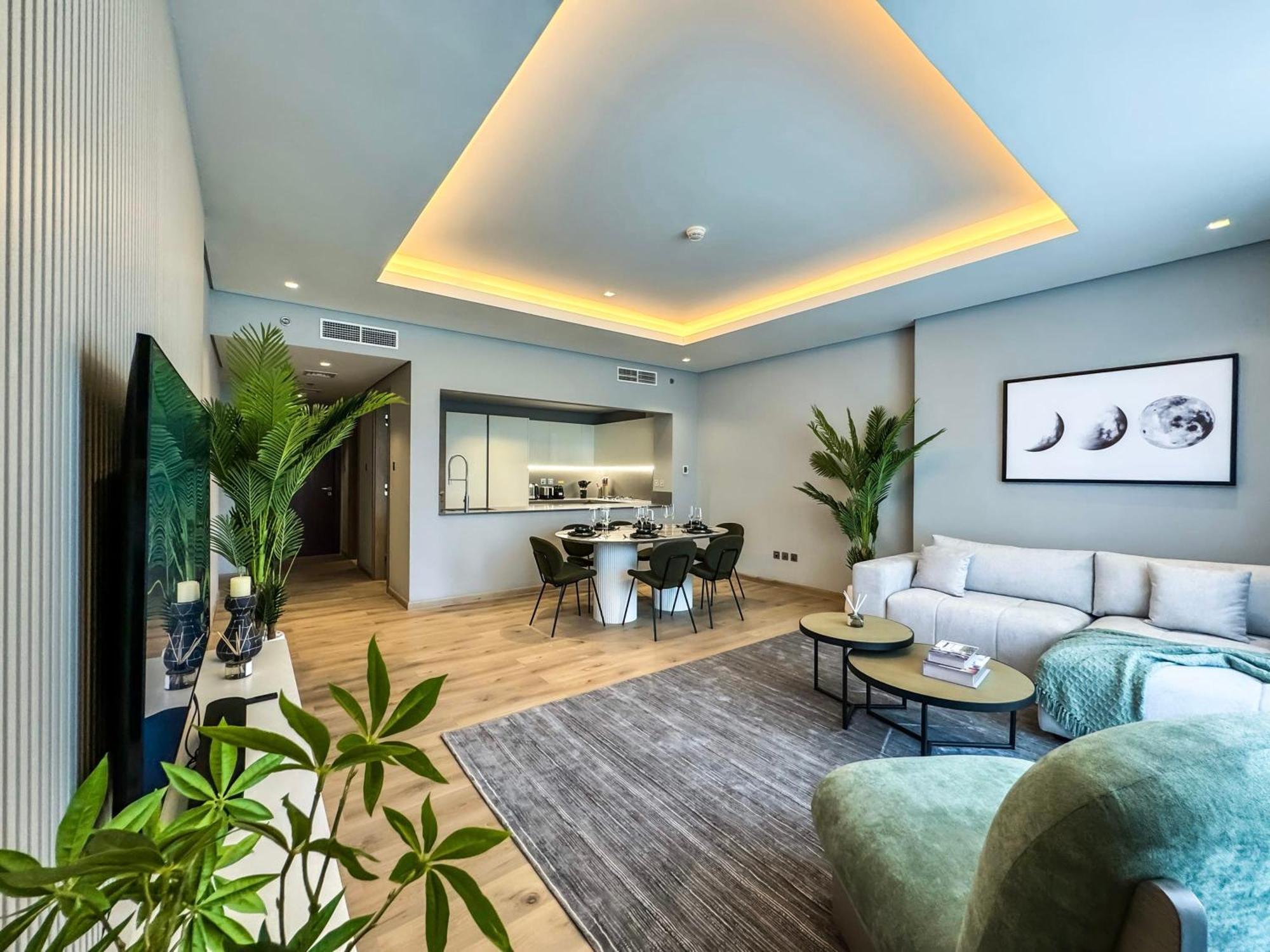 Majestic 2br Haven With Burj Khalifa View Appartement