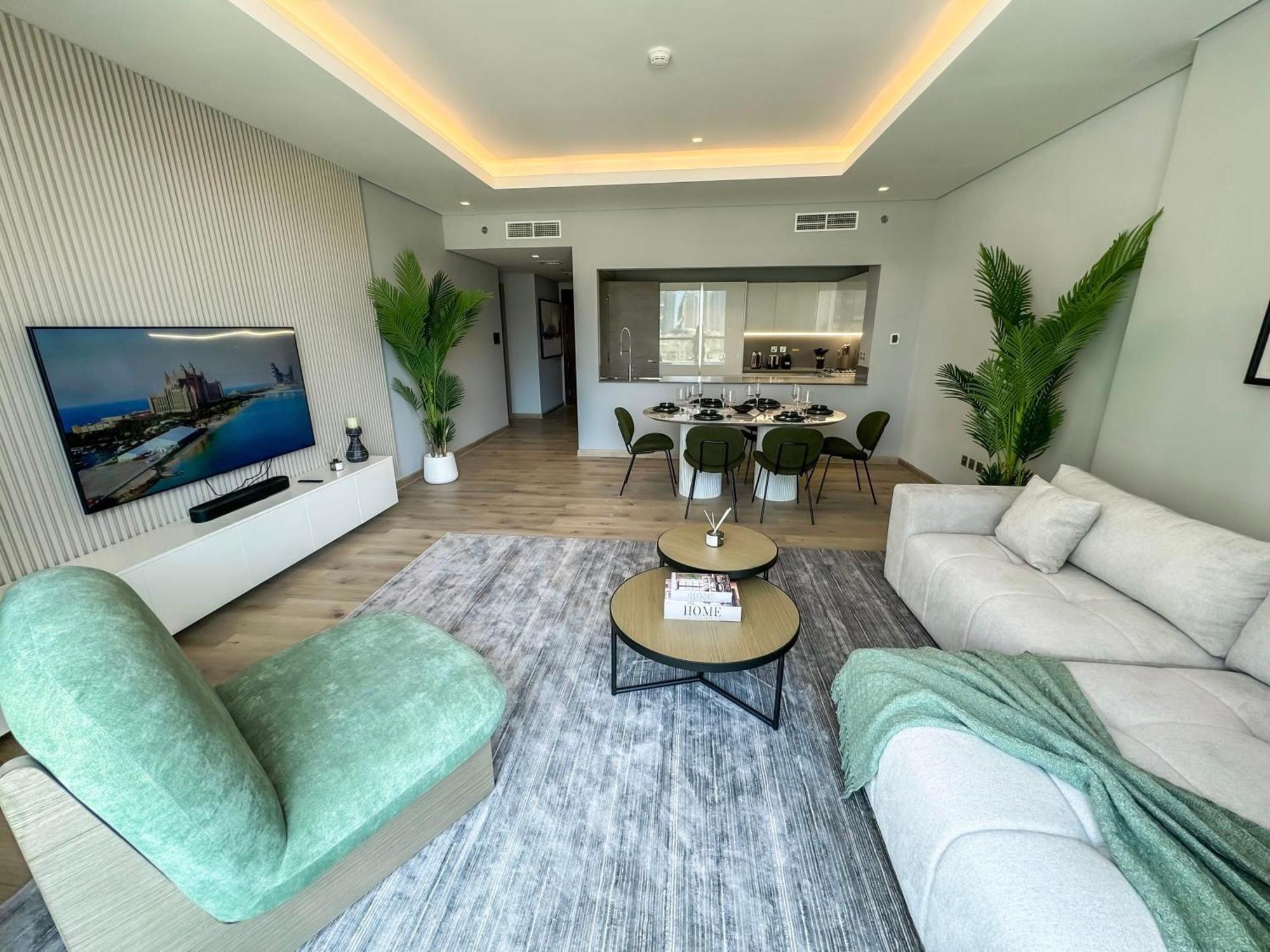 Majestic 2br Haven With Burj Khalifa View * Dubaï