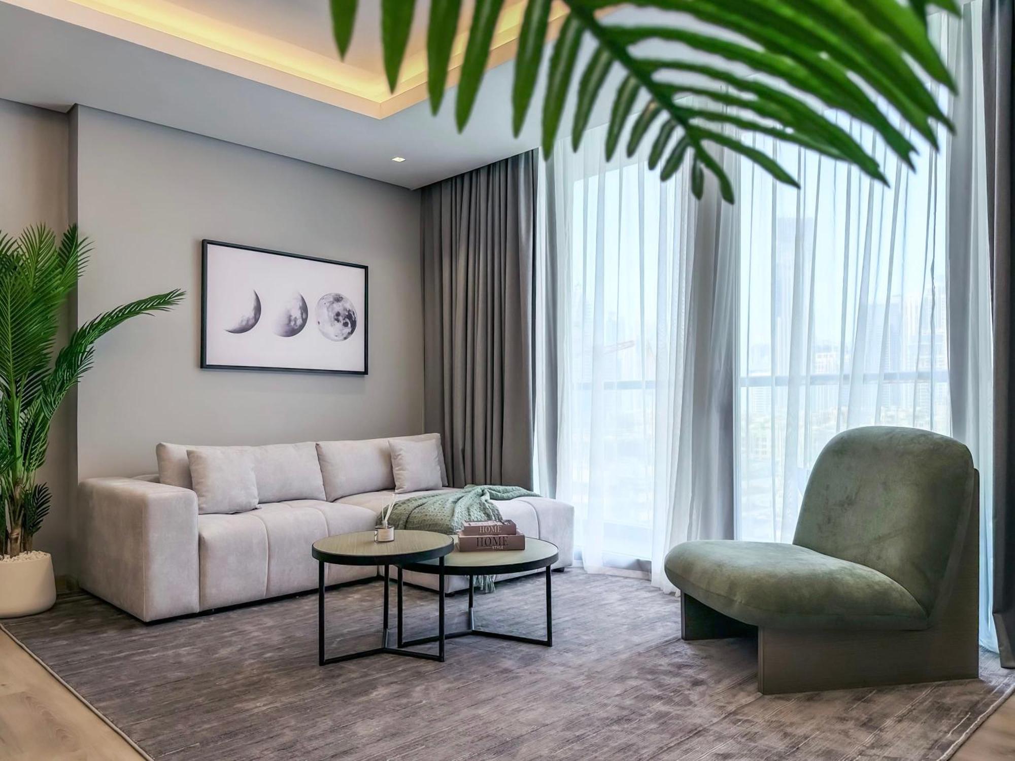 Majestic 2br Haven With Burj Khalifa View Dubaï