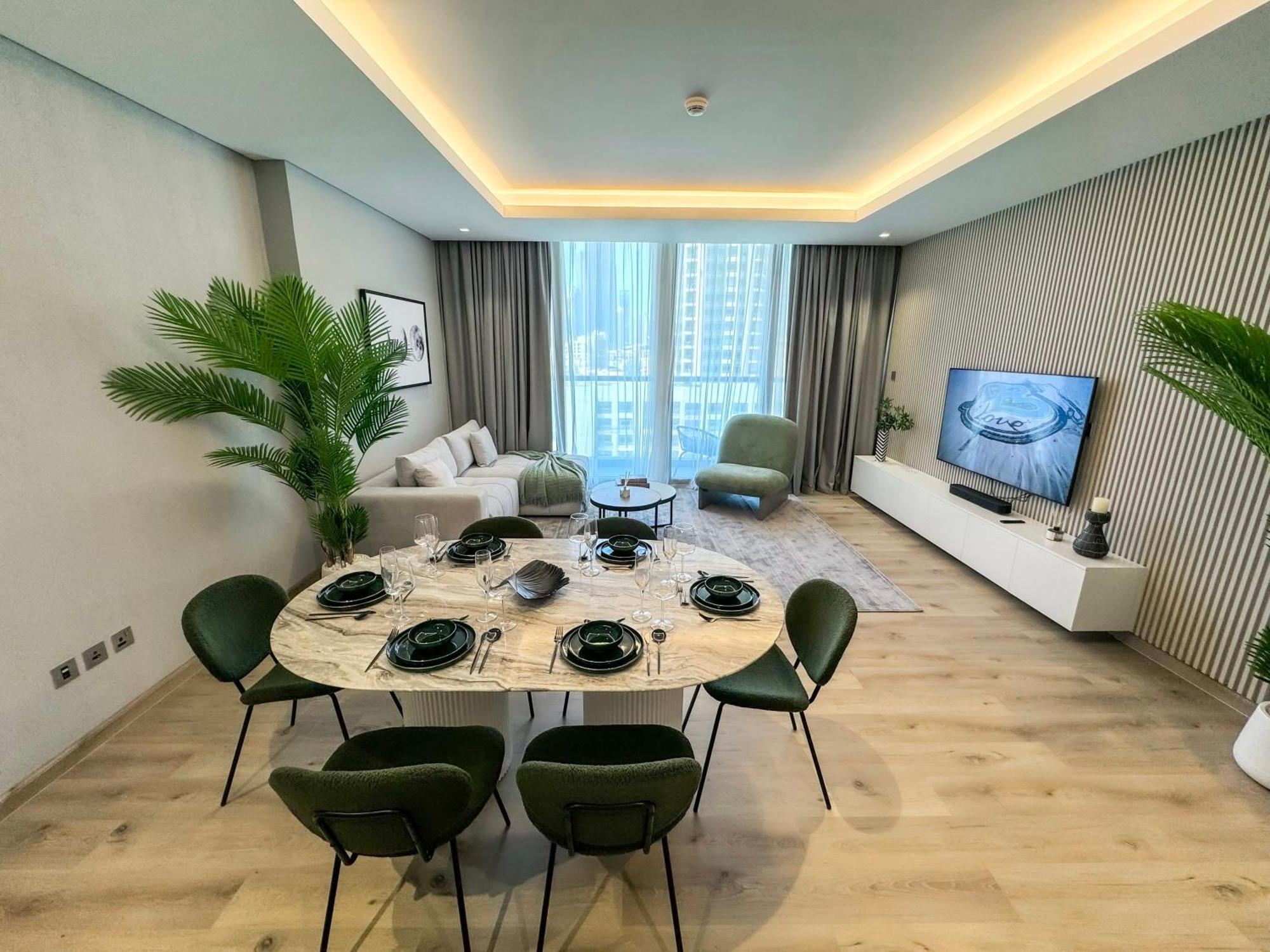 Appartement Majestic 2br Haven With Burj Khalifa View