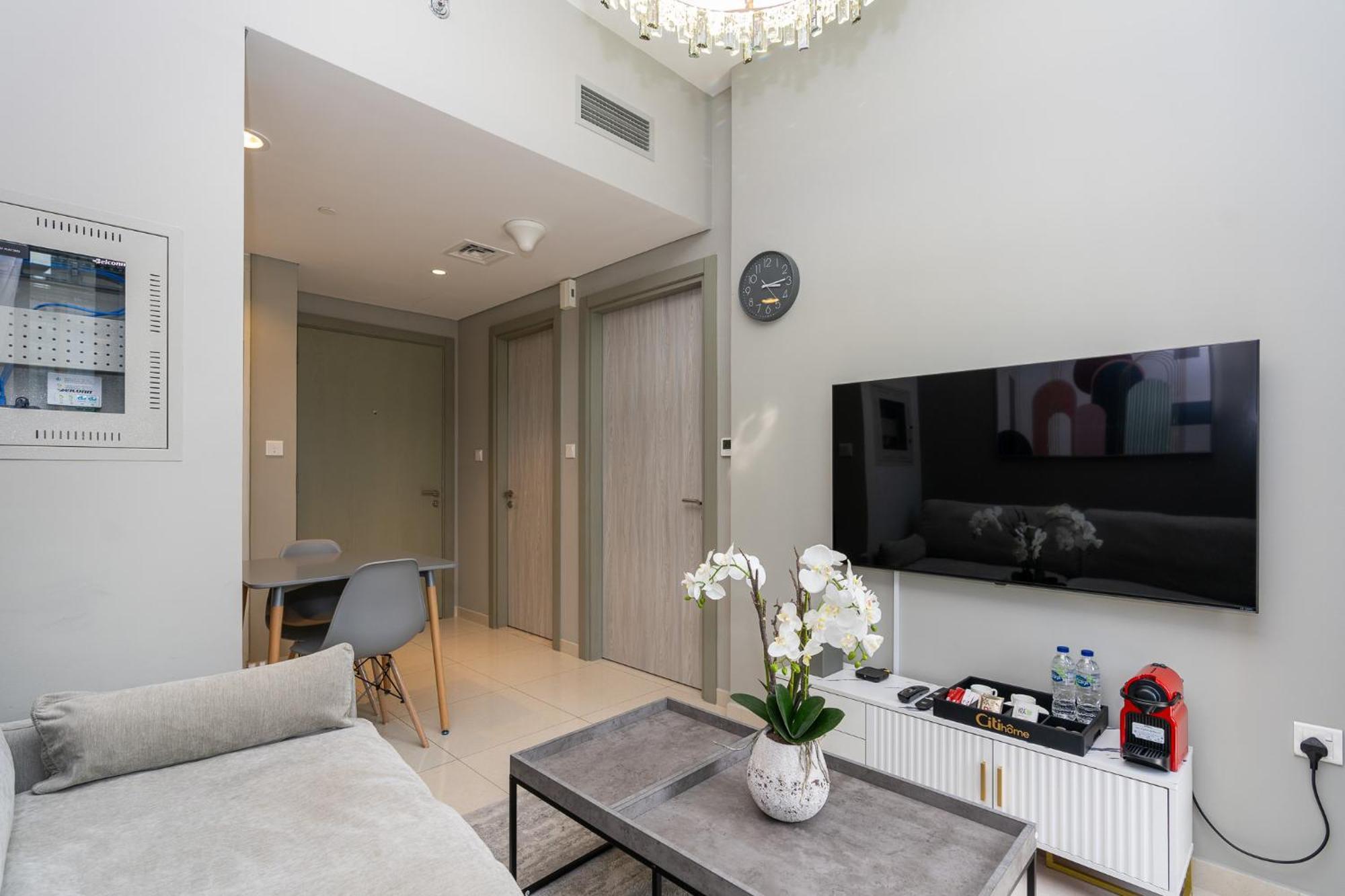 Lägenhet Citihome-1br In Business Bay Overlooking The Canal *