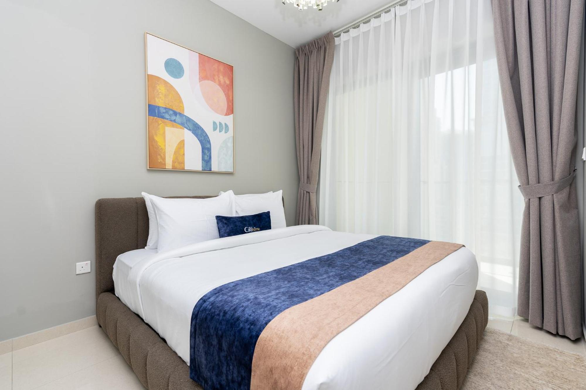 Citihome-1br In Business Bay Overlooking The Canal Lägenhet *
