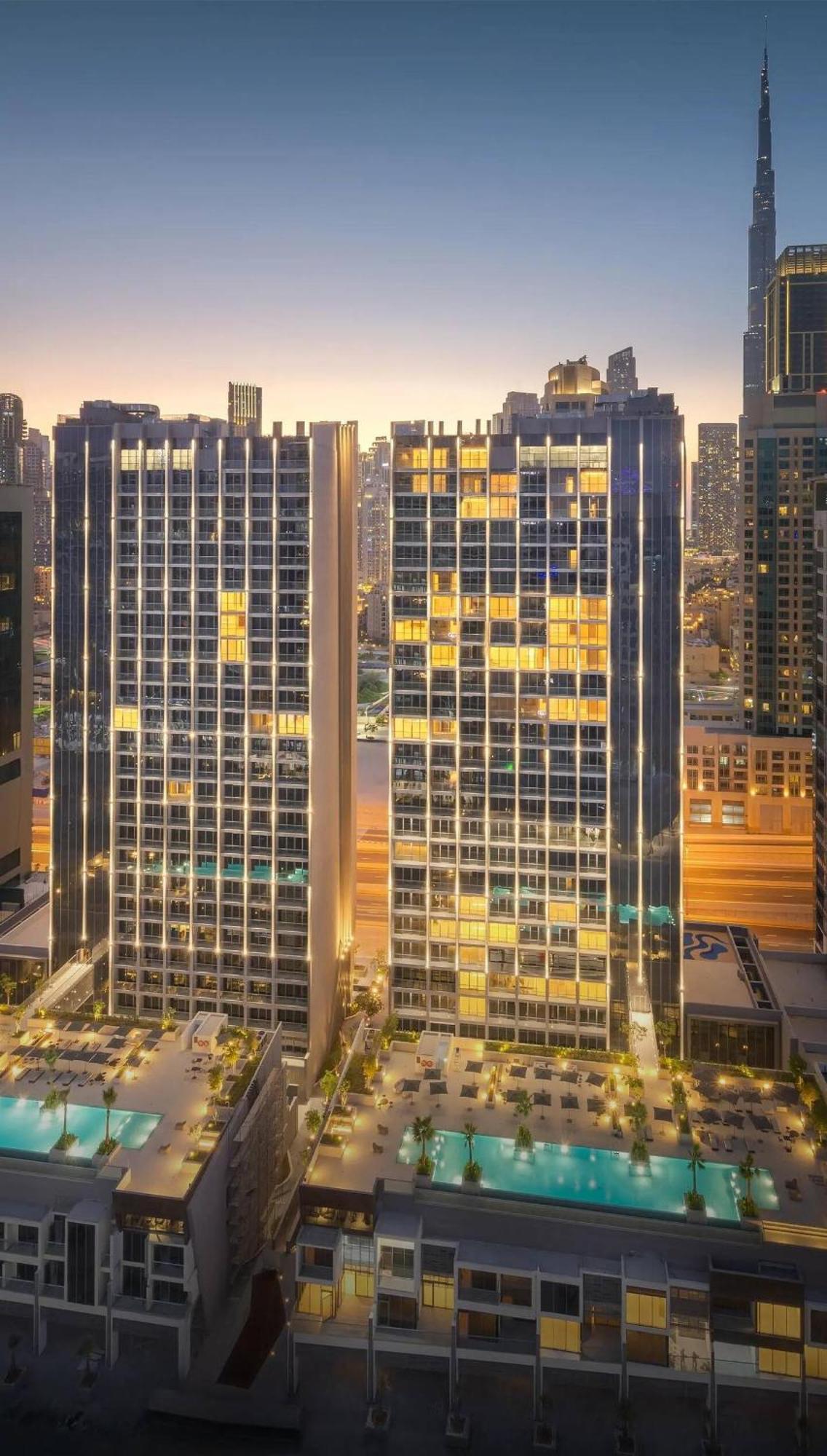 Appartement Luxury Studio! Walk To Burj Khalifa Sleeps 3! Dubaï