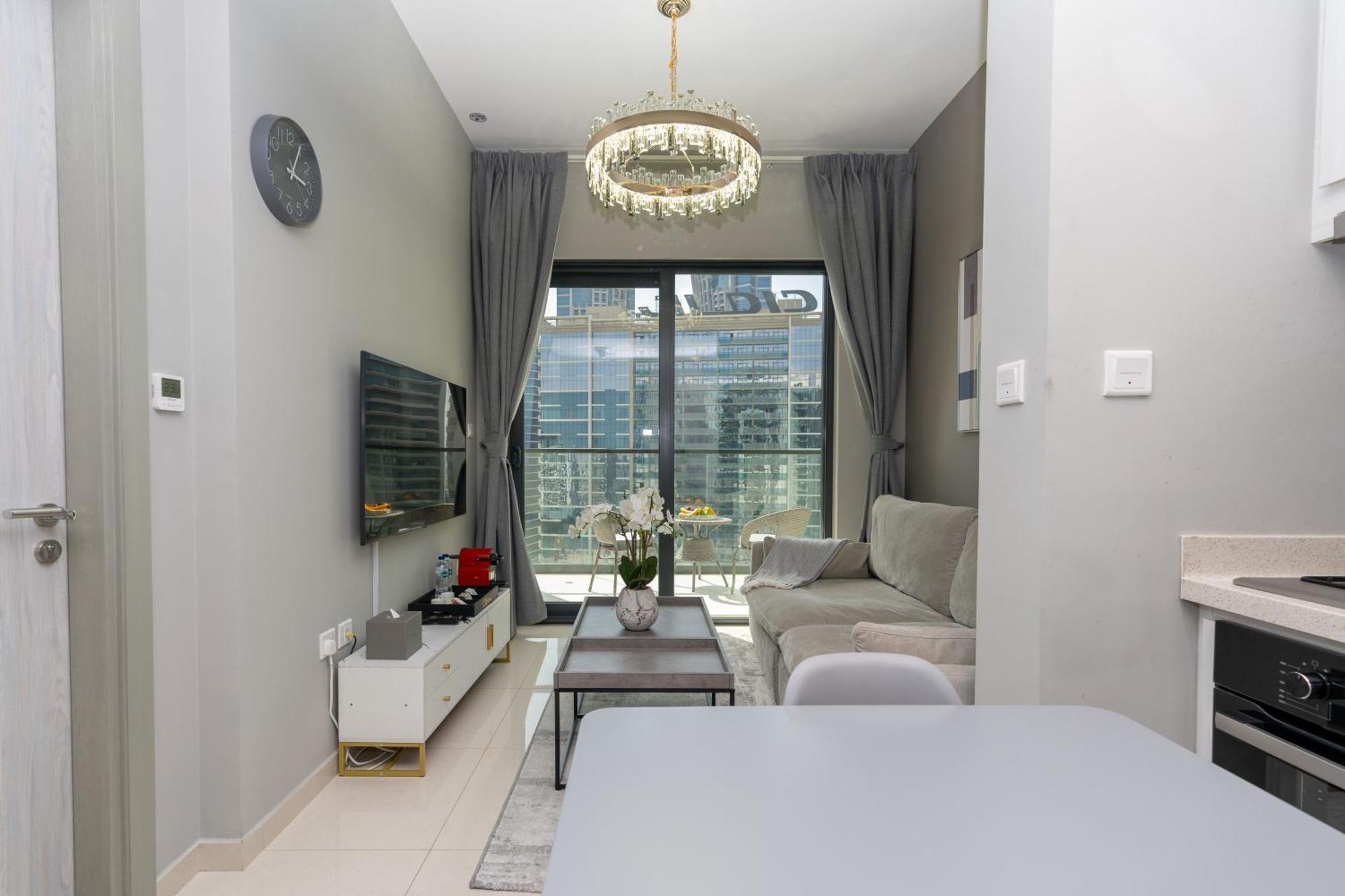 Lägenhet Citihome-1br In Business Bay Overlooking The Canal *