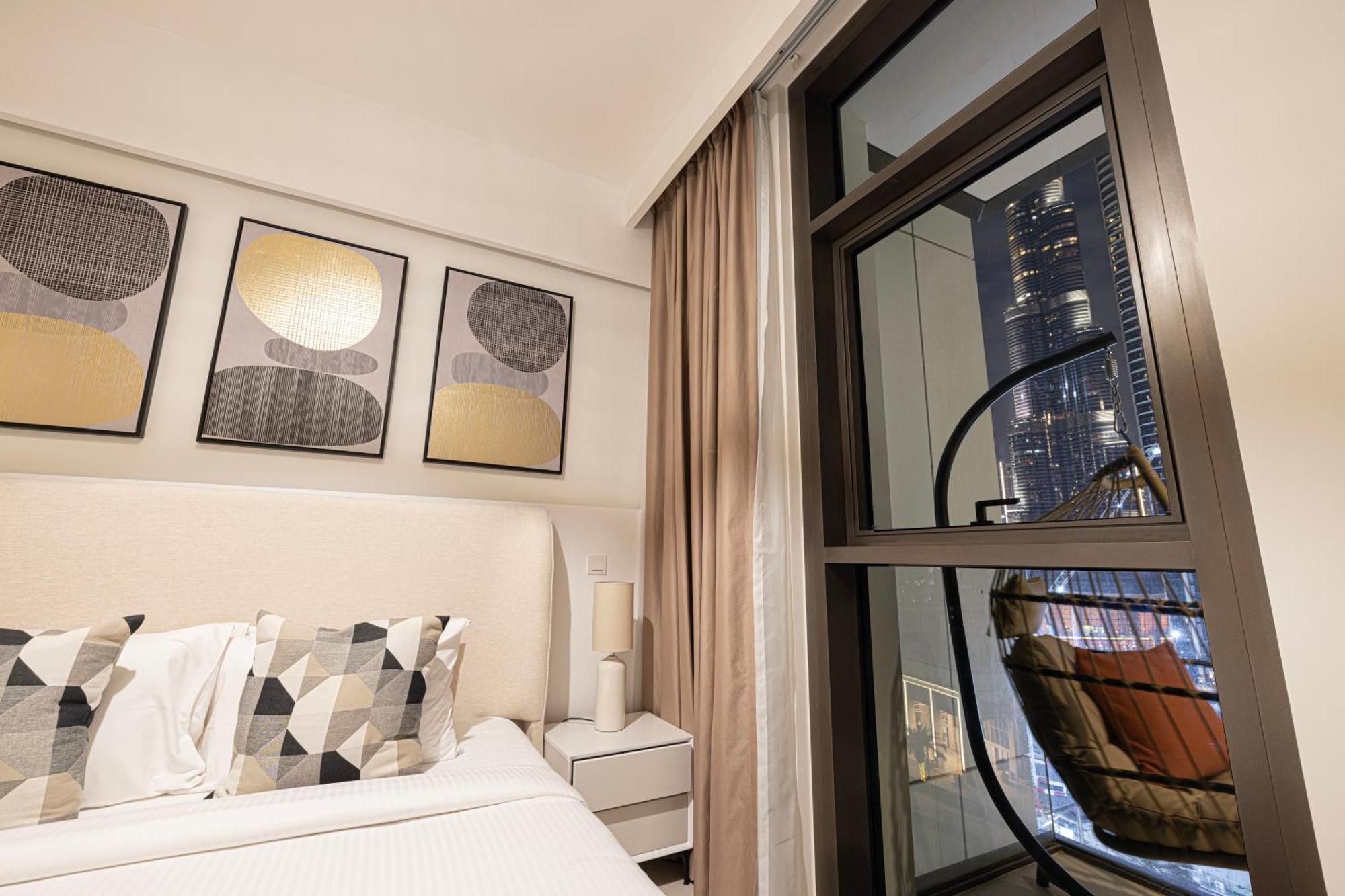 Burj Crown - Spectacular Boulevard View, Opposite Mall Appartement