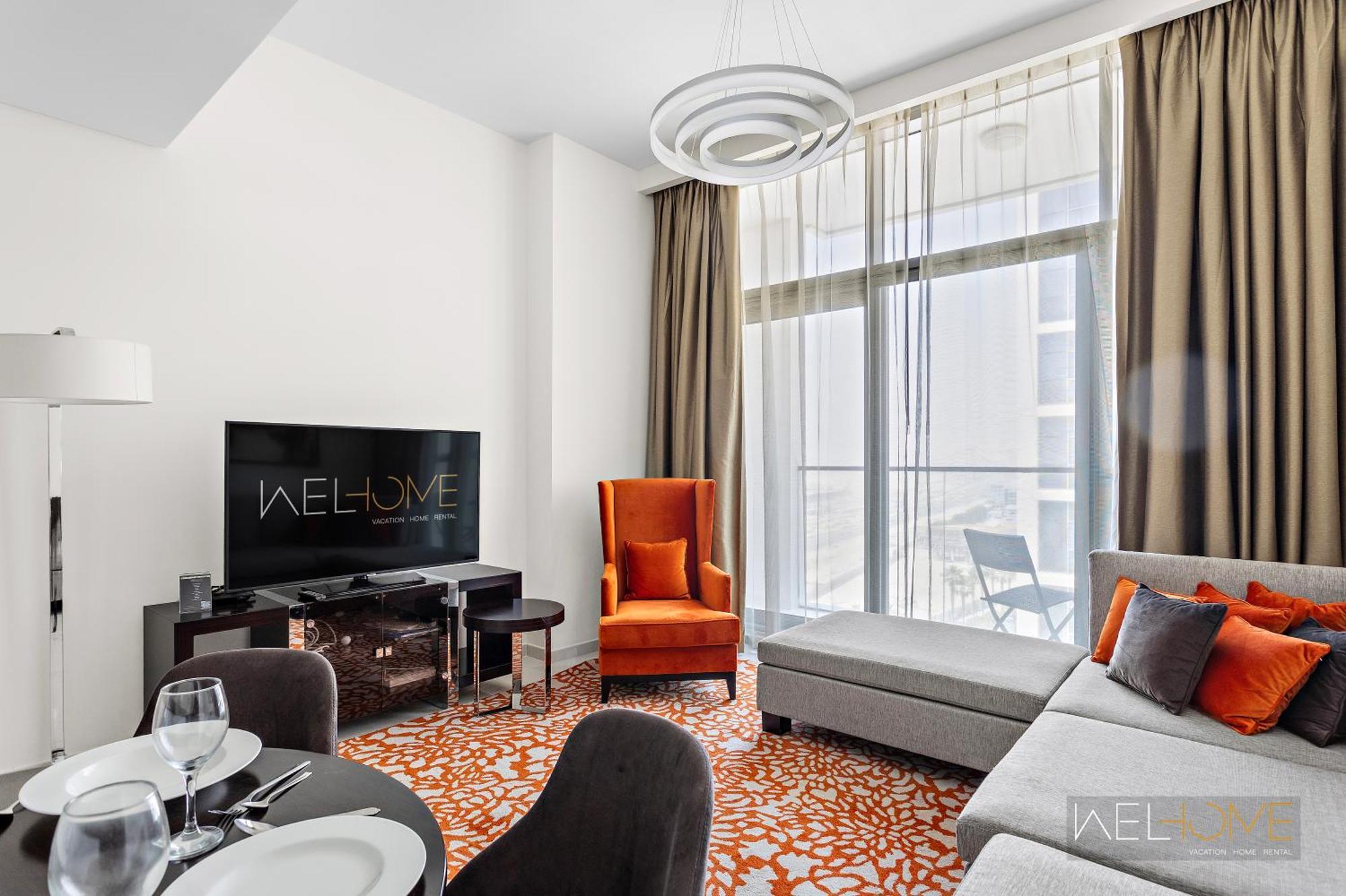 Welhome - Charming Breathtaking 1br Apt. In Damac Hills Apartamento *