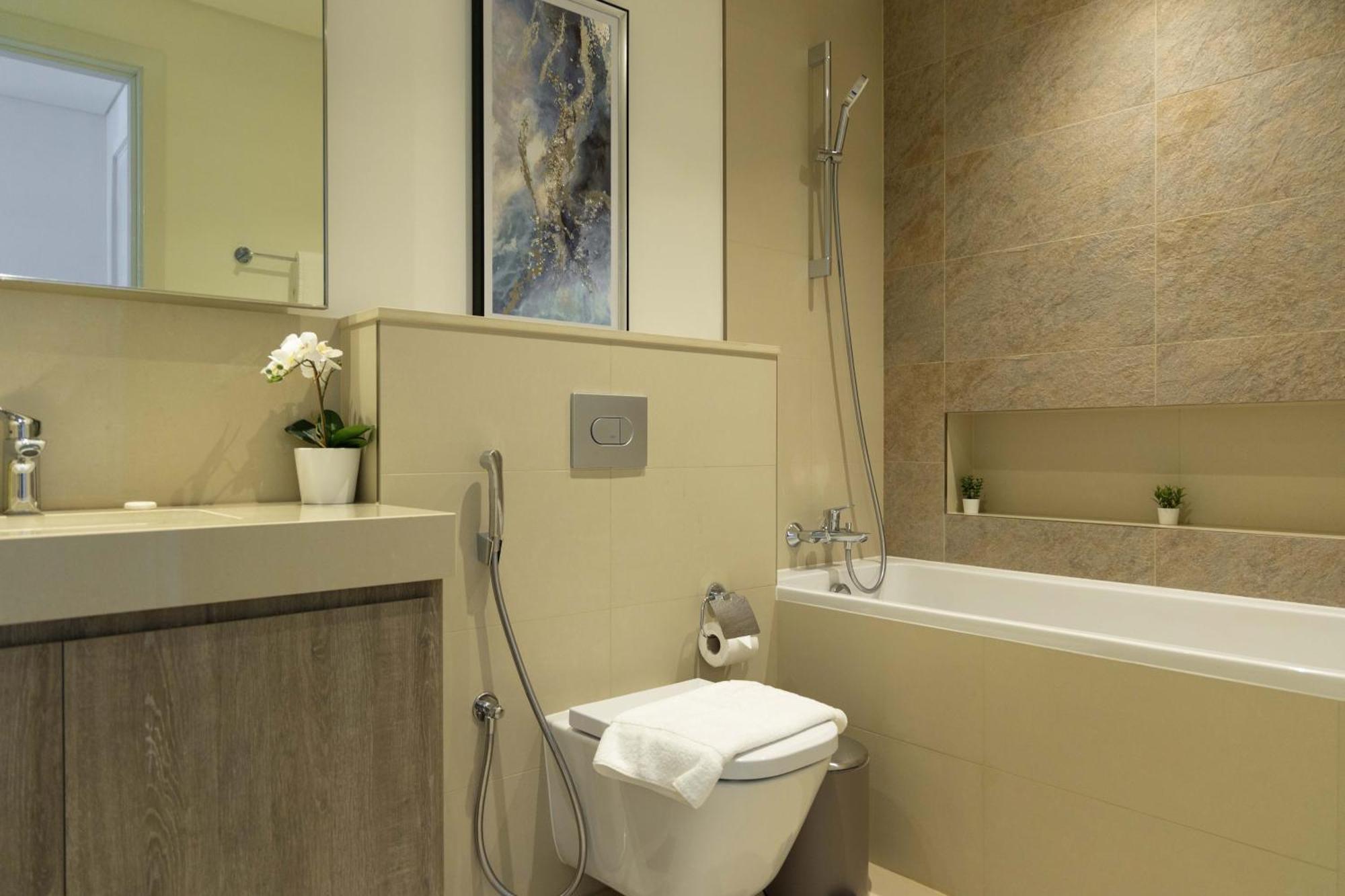 Appartement Sleeps 4 Mall Access Difc Views Dubaï